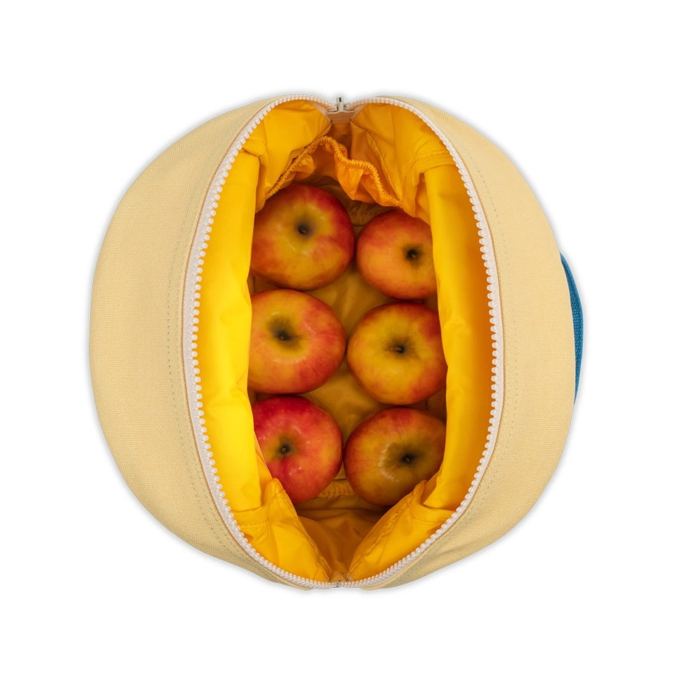 Fluf Zipper Lunch 'lunch' butter blue