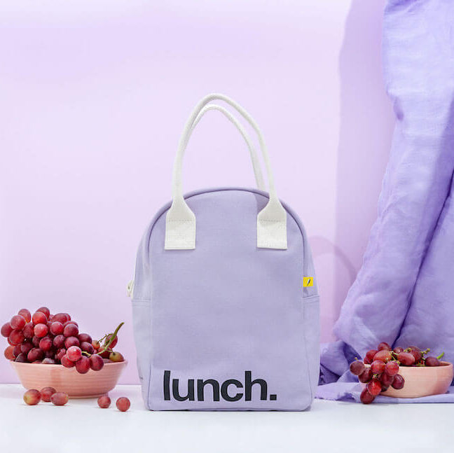 Fluf Zipper Lunch 'lunch' lavender
