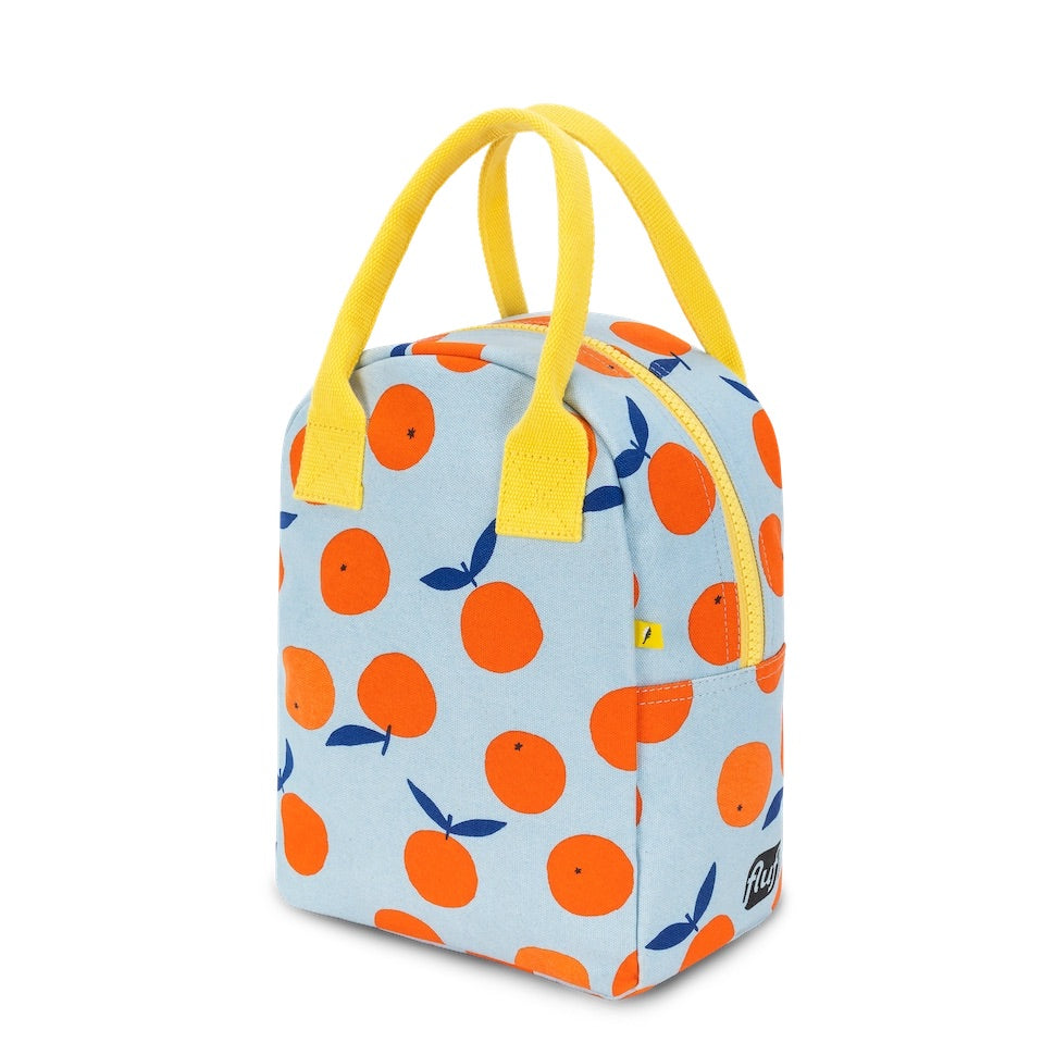 Fluf Zipper Lunch oranges