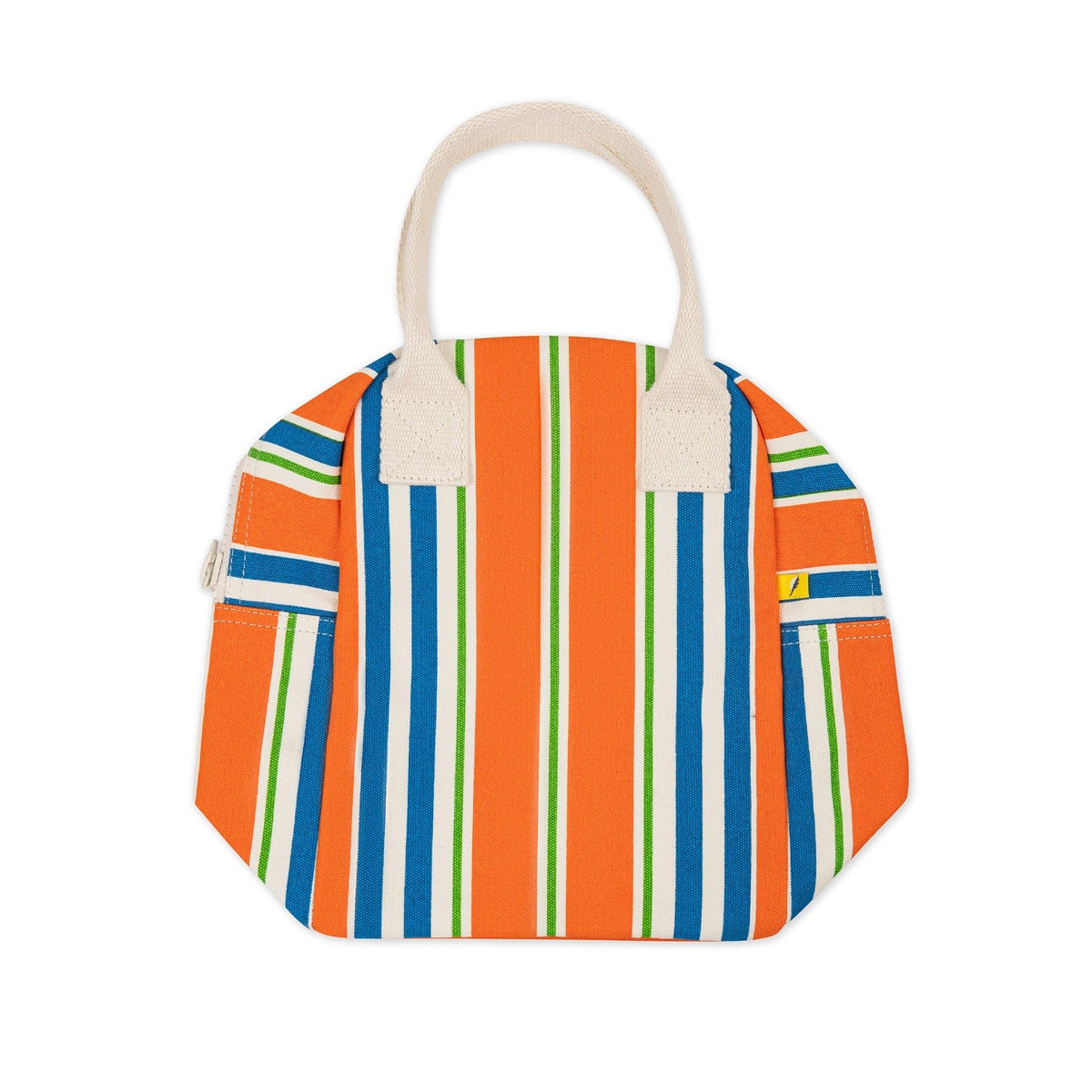 Fluf Zipper Lunch varsity stripe