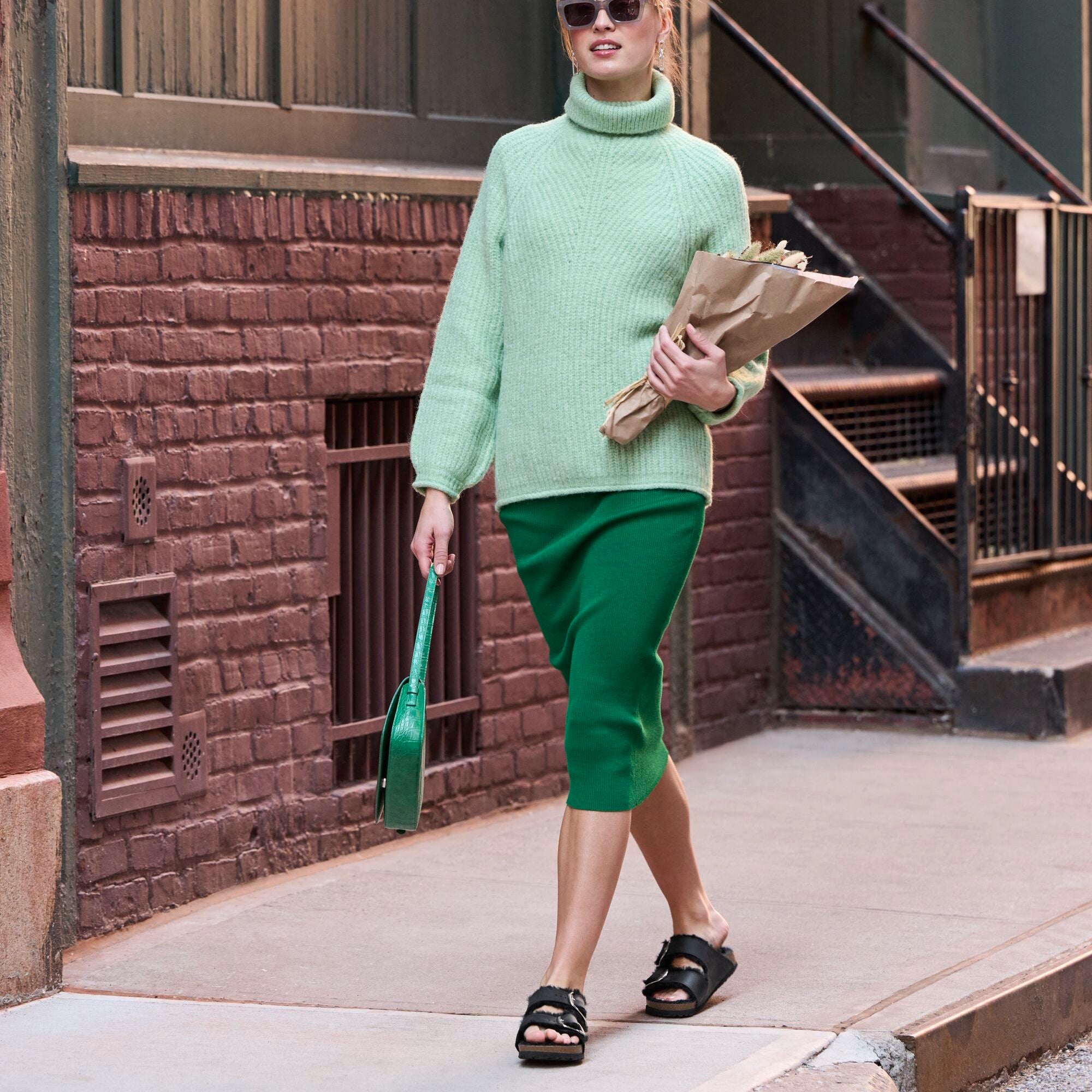 Birkenstock Arizona Big Buckle Shearling black oiled leather/black shearling