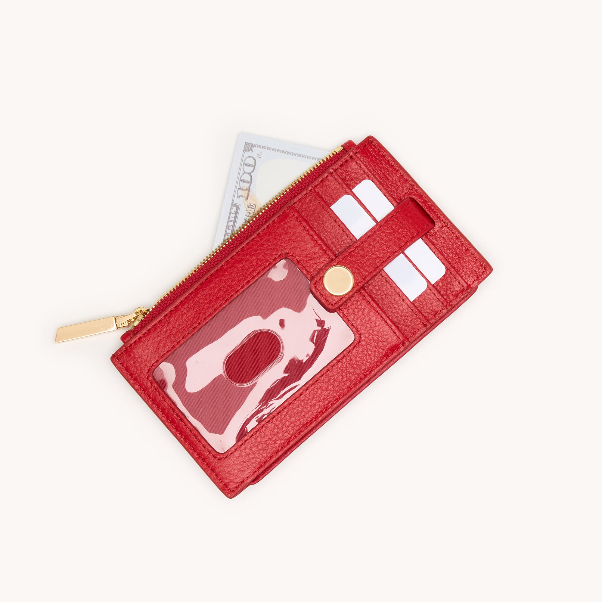 Hammitt 210 West Wallet chili red/gold