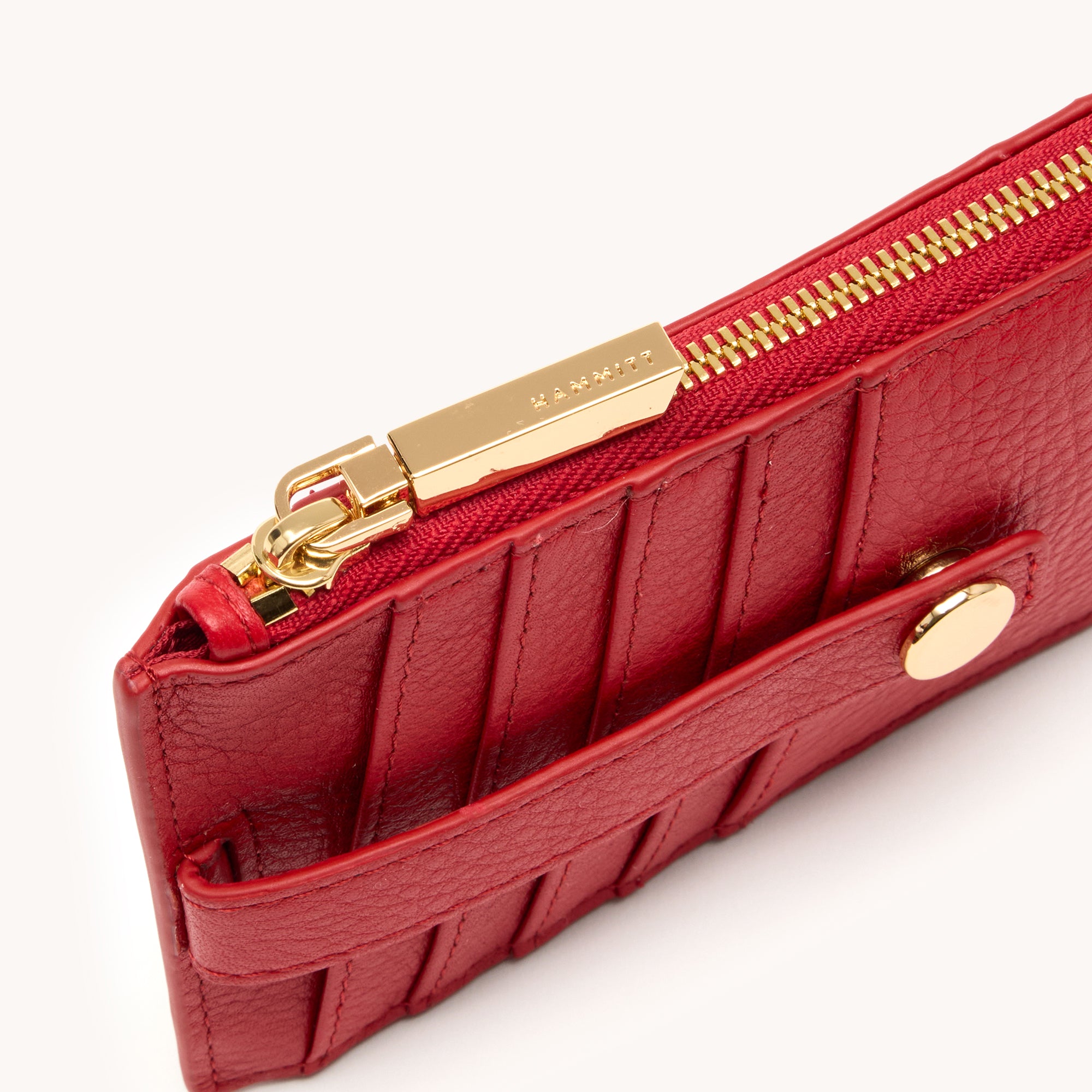 Hammitt 210 West Wallet chili red/gold