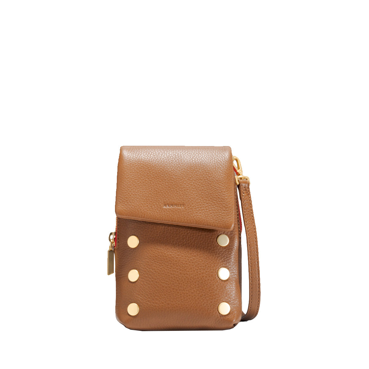 Hammitt VIP Mobile Phone Bag mahogany pebble/brushed gold