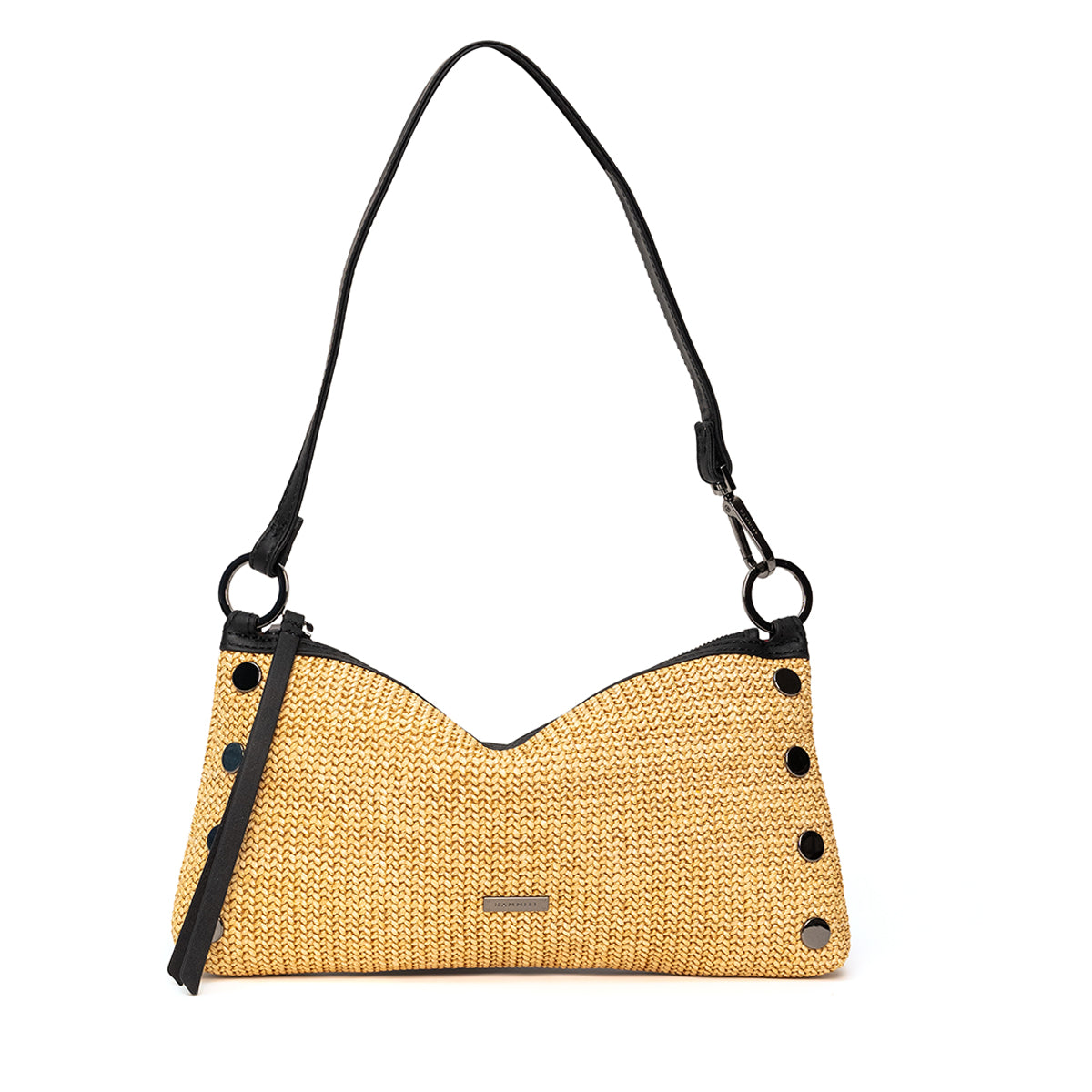 Hammitt Kyle Sml noir smooth raffia/gunmetal