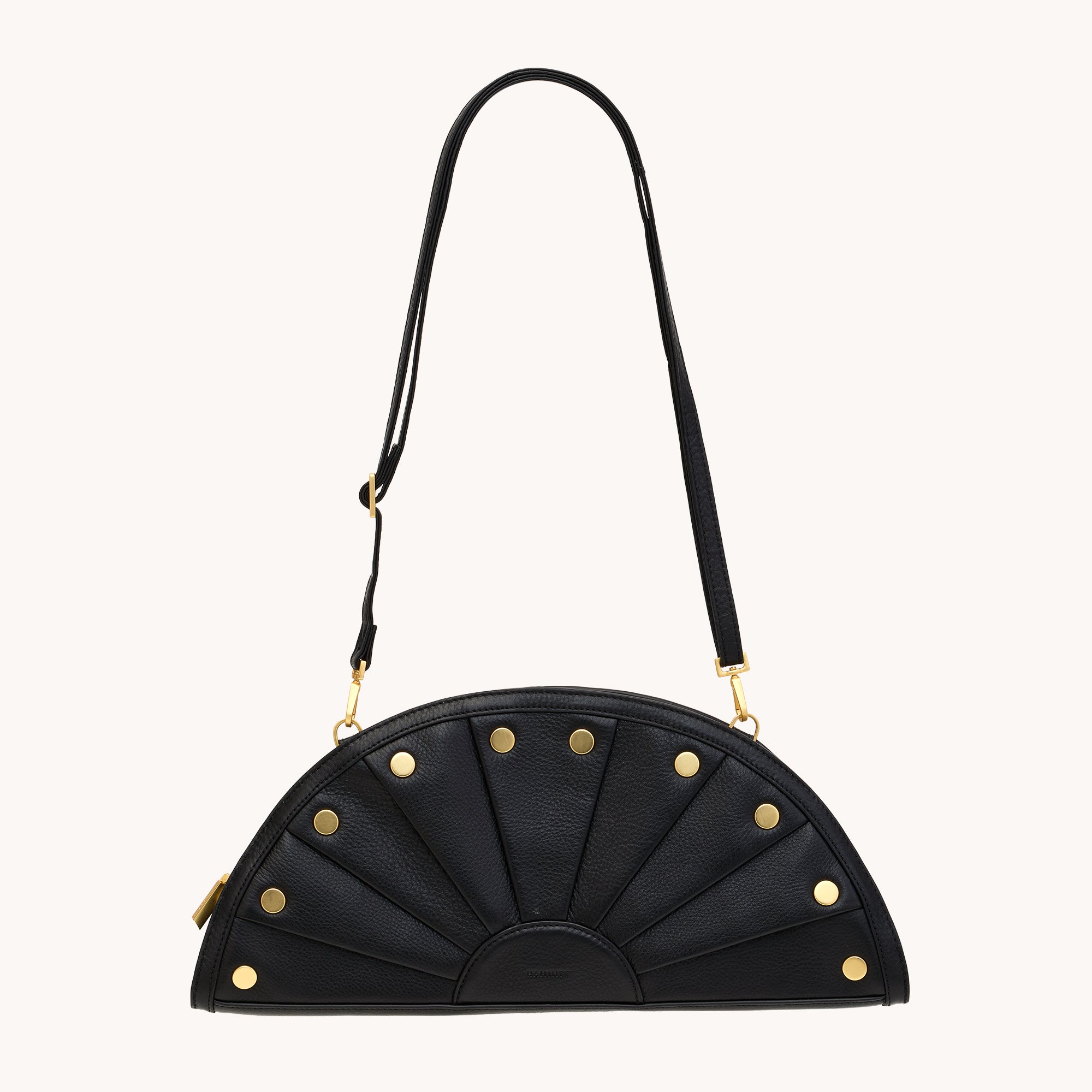 Hammitt Shelley Clutch black/brushed gold