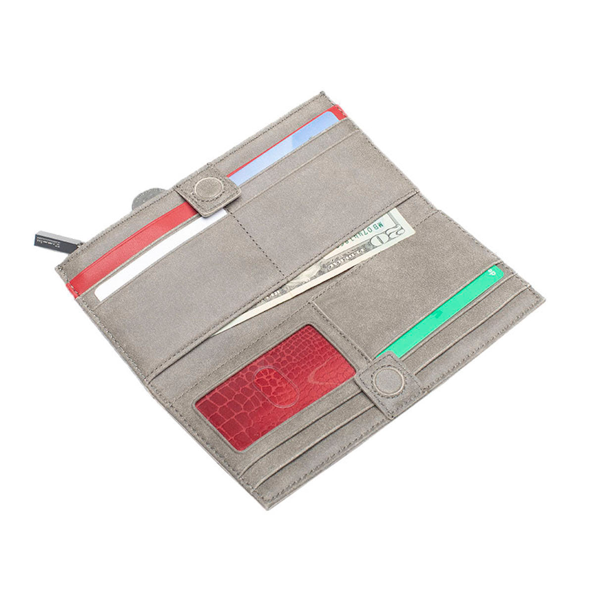 Hammitt 110 North Wallet pewter/brushed gold