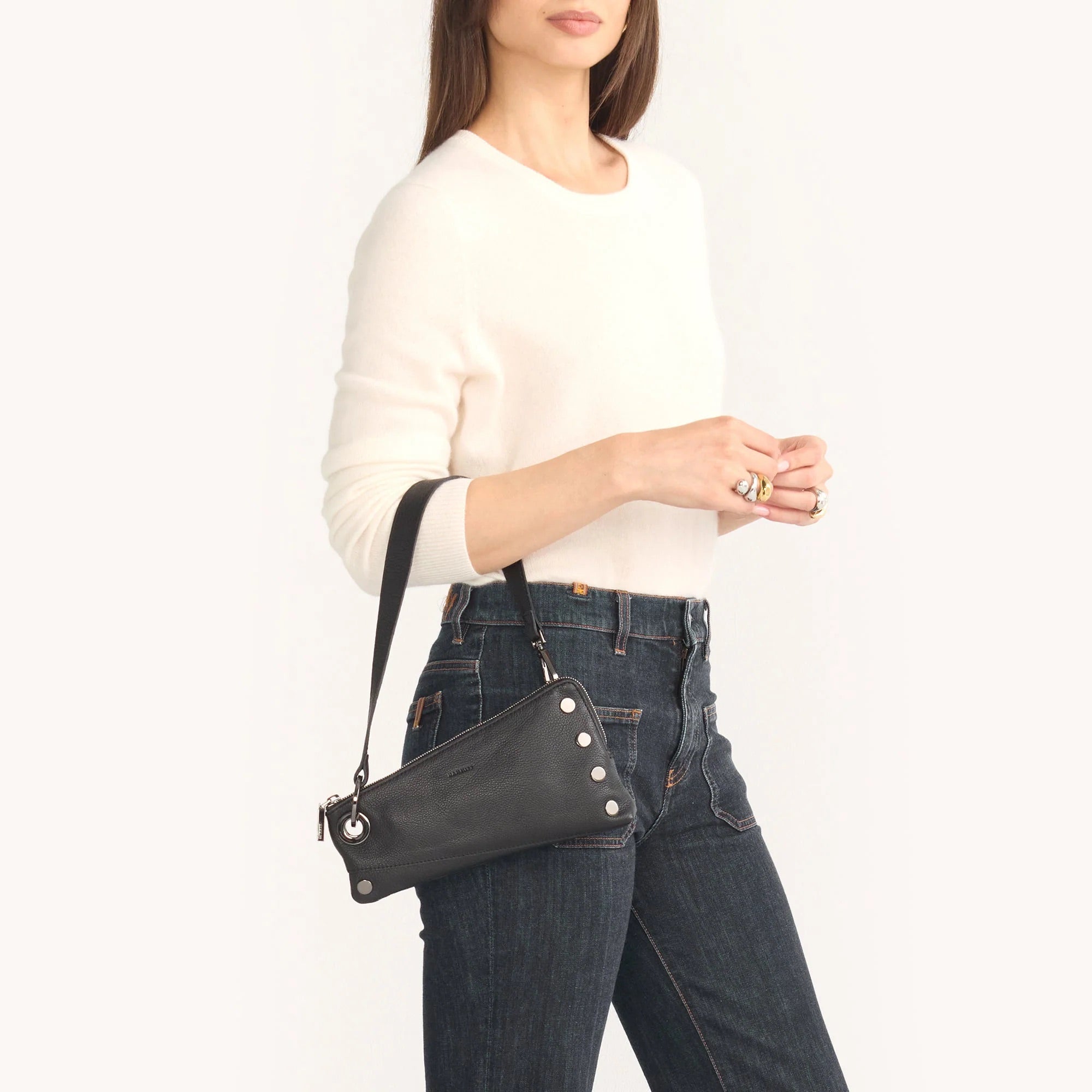 Hammitt Nash Pochette black/gunmetal