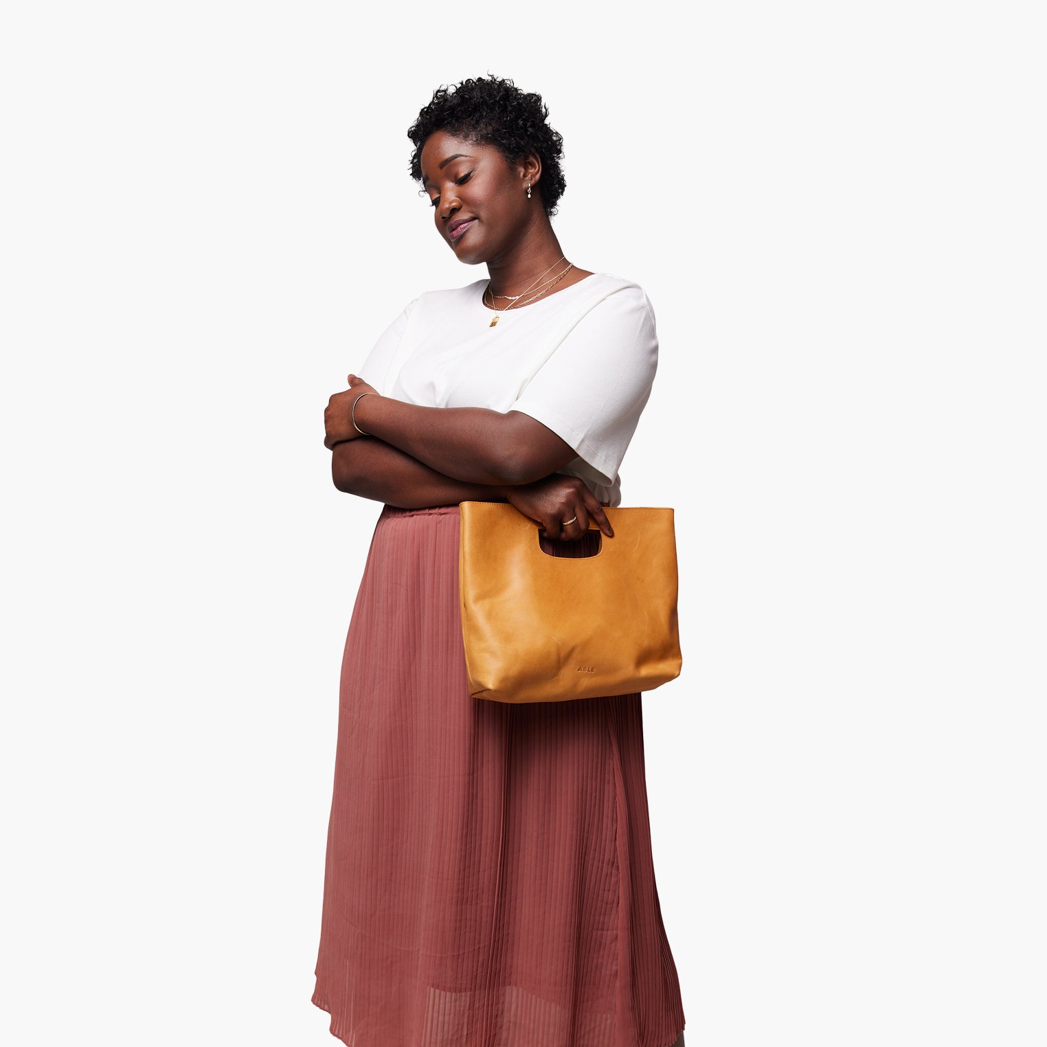ABLE Hana Handbag cognac