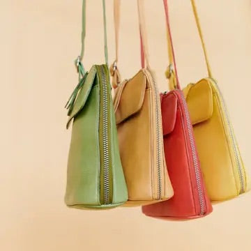 Latico Lucy Crossbody cognac leather