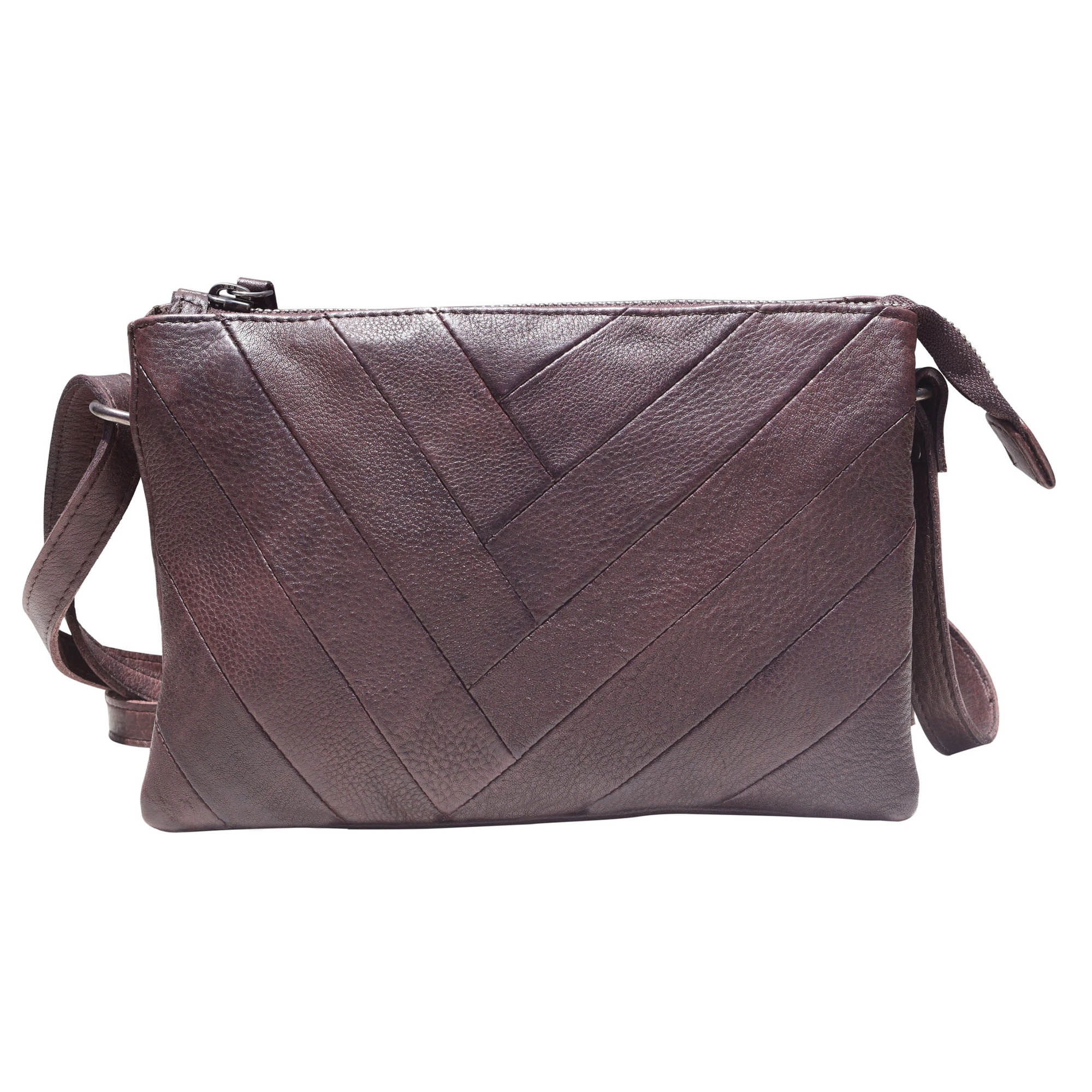 Latico Sunny Crossbody brown leather