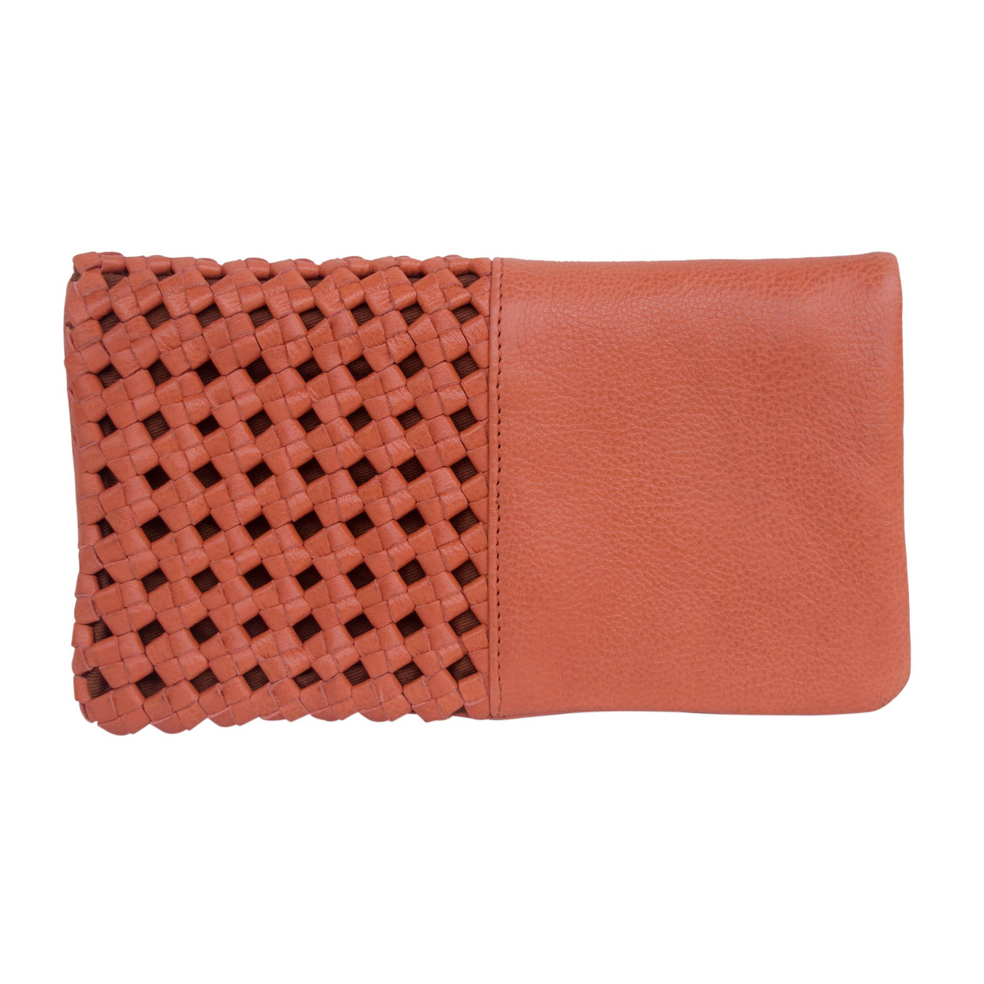 Latico Whitney Wallet orange leather