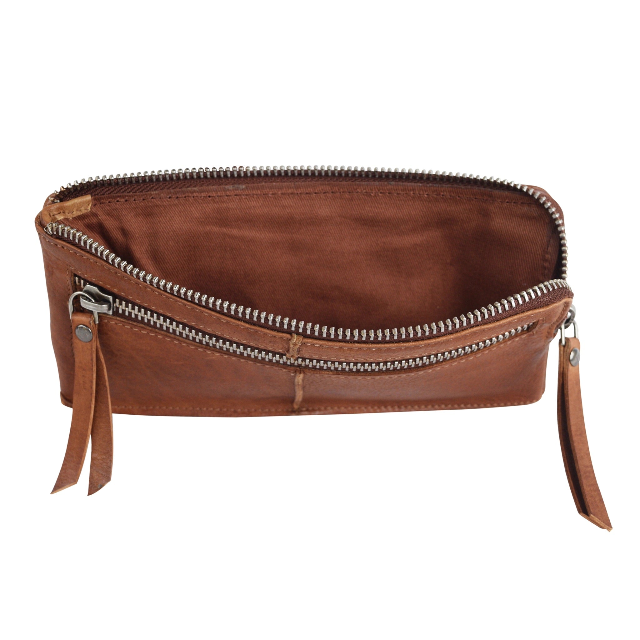 Latico Andi Wallet eggplant leather