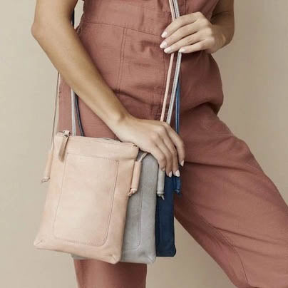 Latico Miller Crossbody brown leather