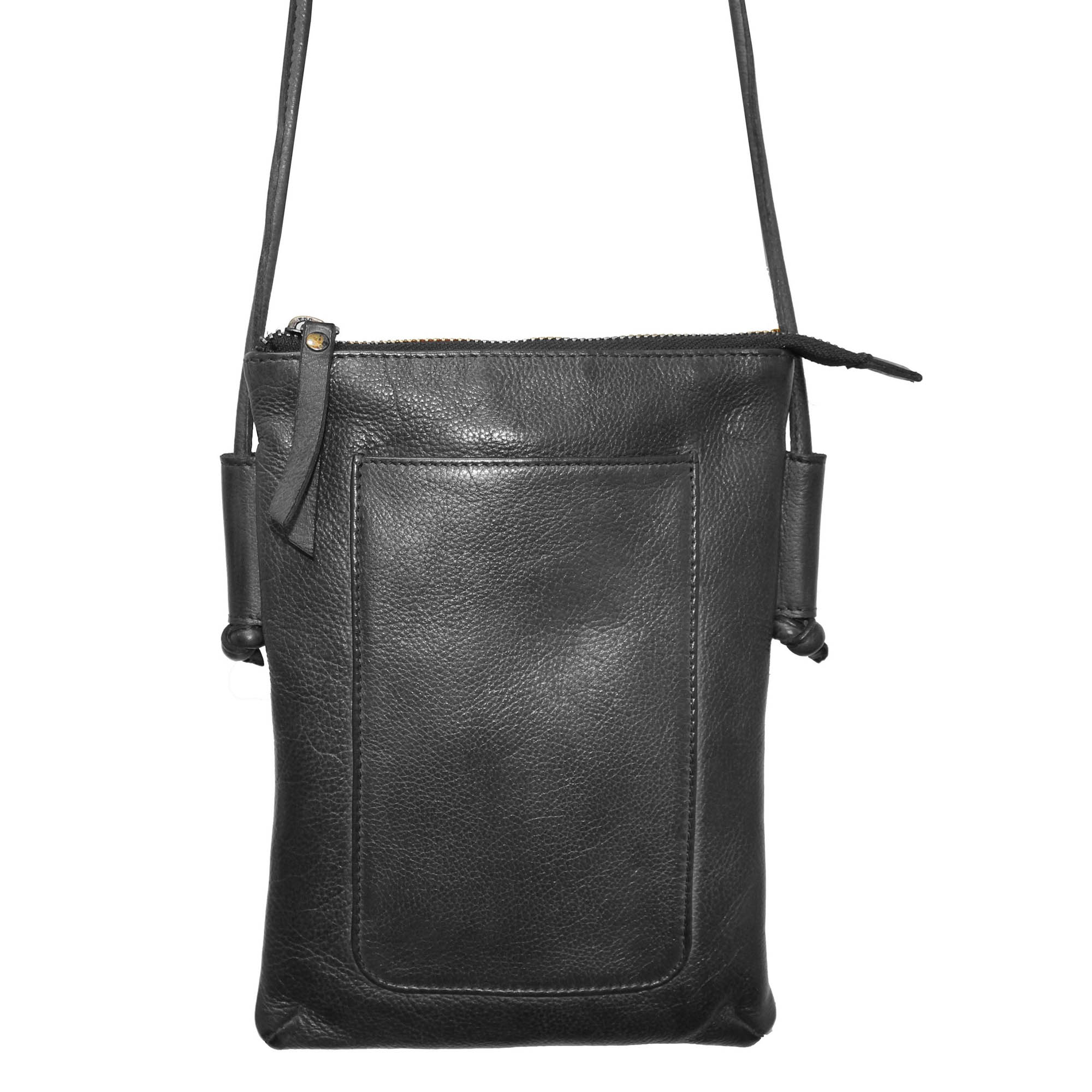 Latico Miller Crossbody black leather