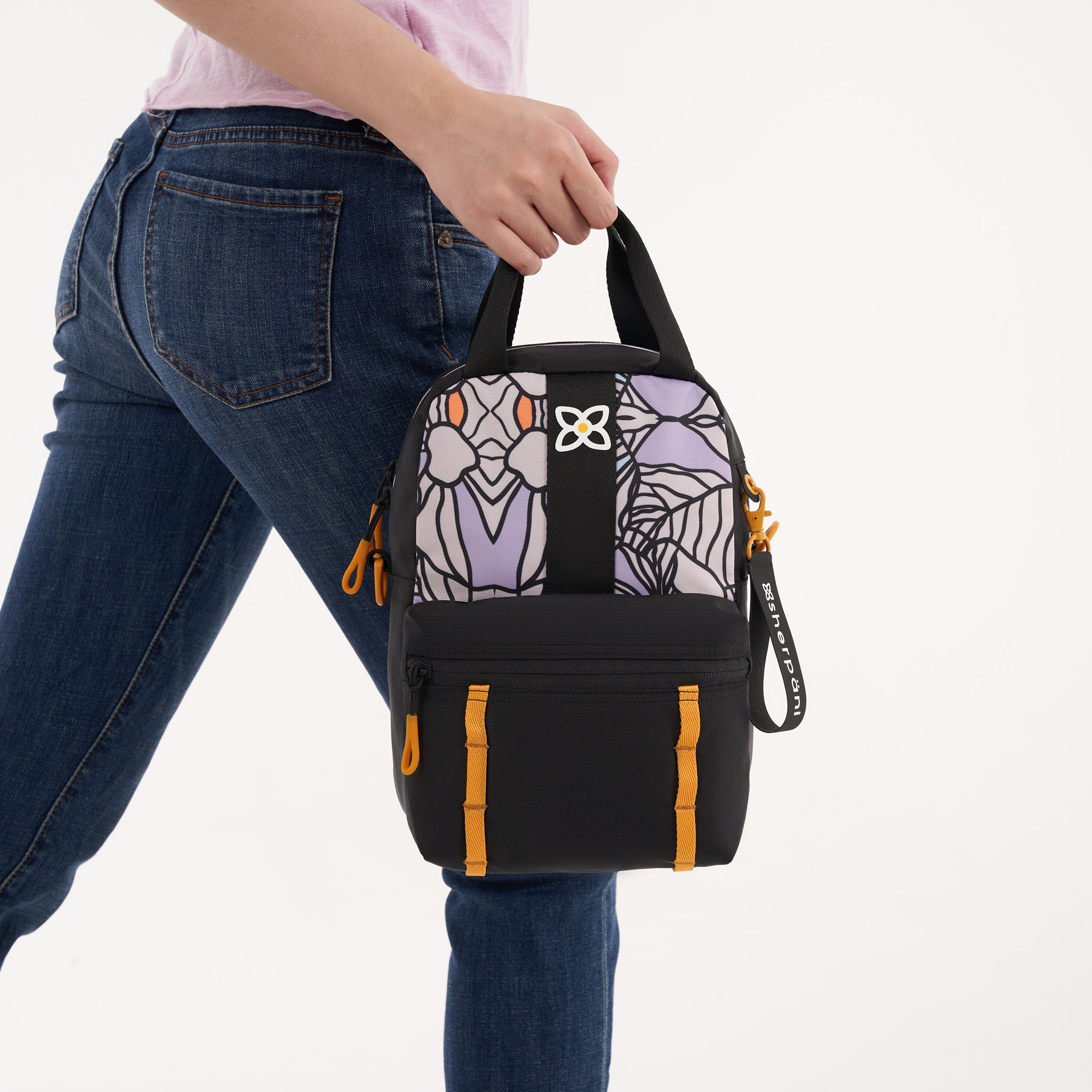 Sherpani Logan Mini Backpack/Crossbody bloom