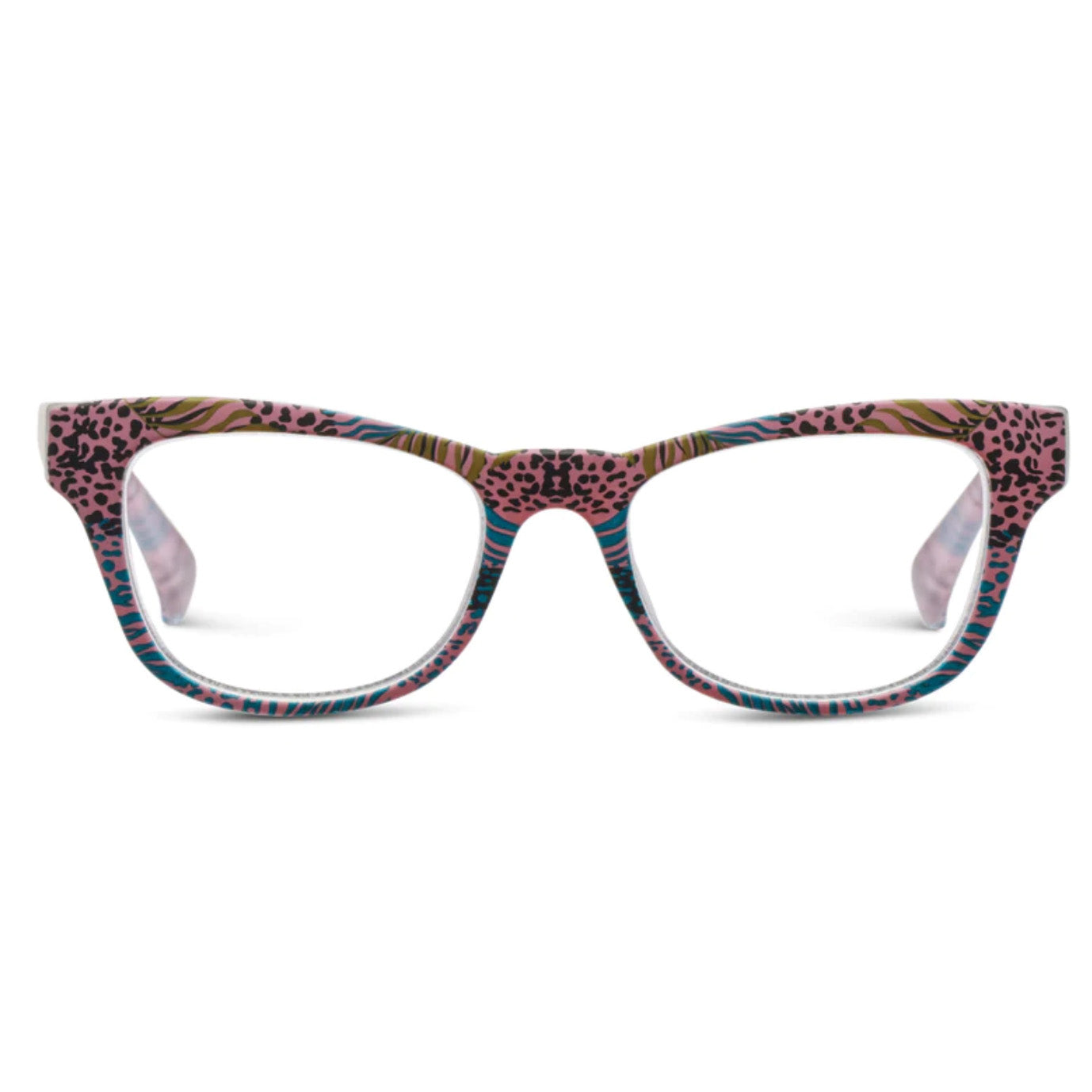 Peepers Lynx Blue Light Readers blue safari