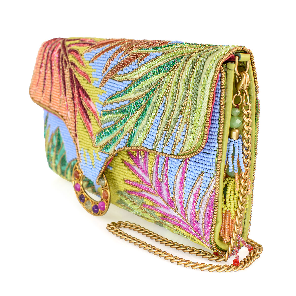 Mary Frances Tropics Crossbody Clutch