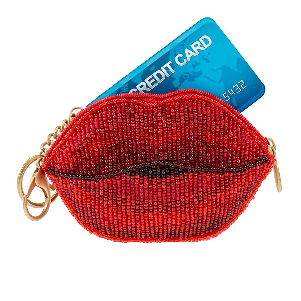 Mary Frances XOXO Coin Purse/Key Fob Bag Charm