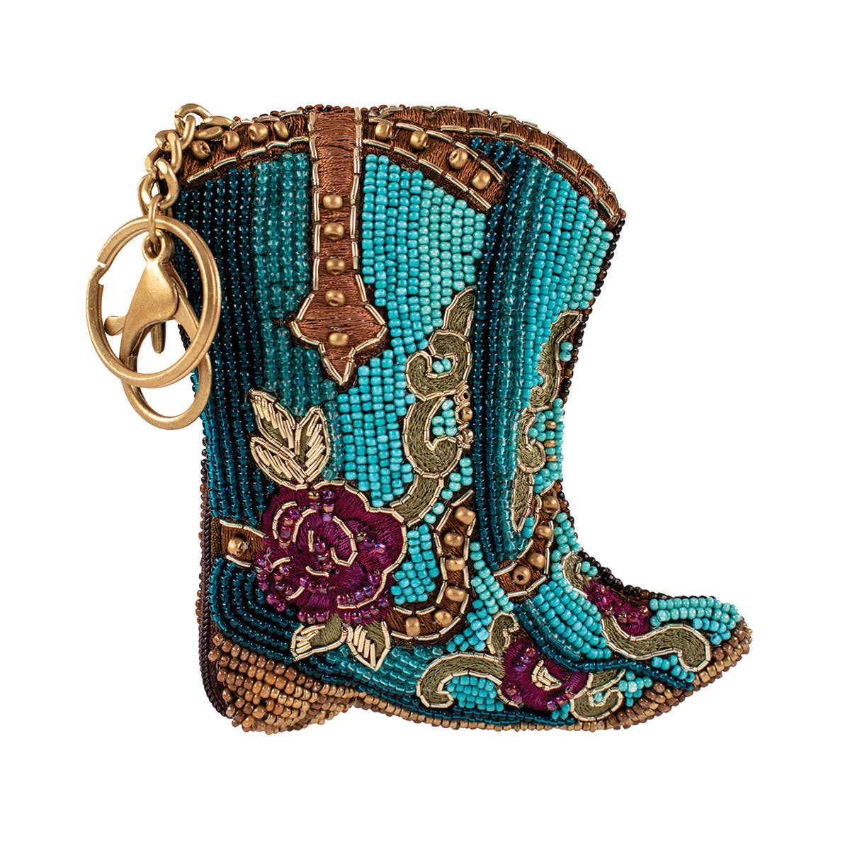Mary Frances Kickin' Around Coin Purse/Key Fob Bag Charm