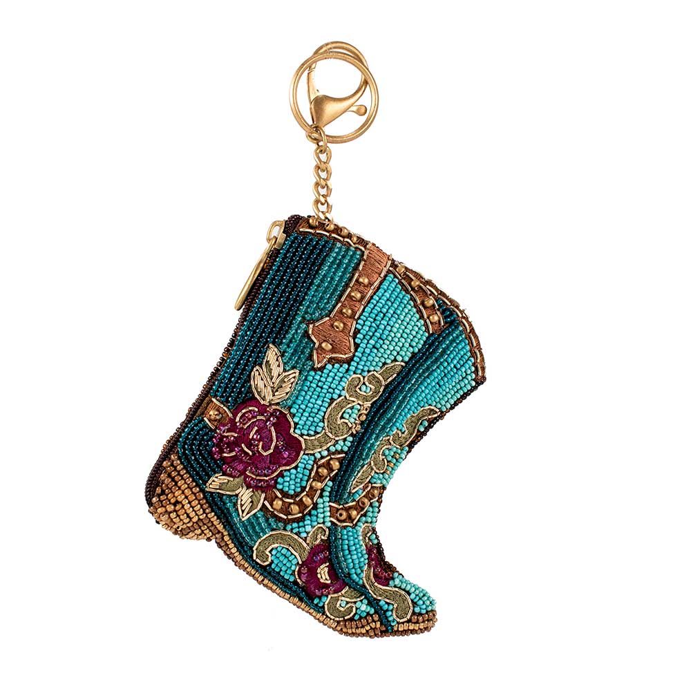 Mary Frances Kickin' Around Coin Purse/Key Fob Bag Charm