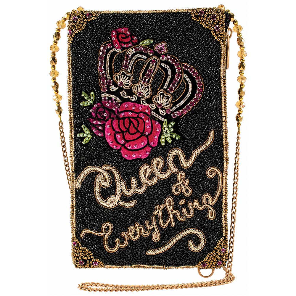 Mary Frances Queen of Everything Crossbody Phone Bag