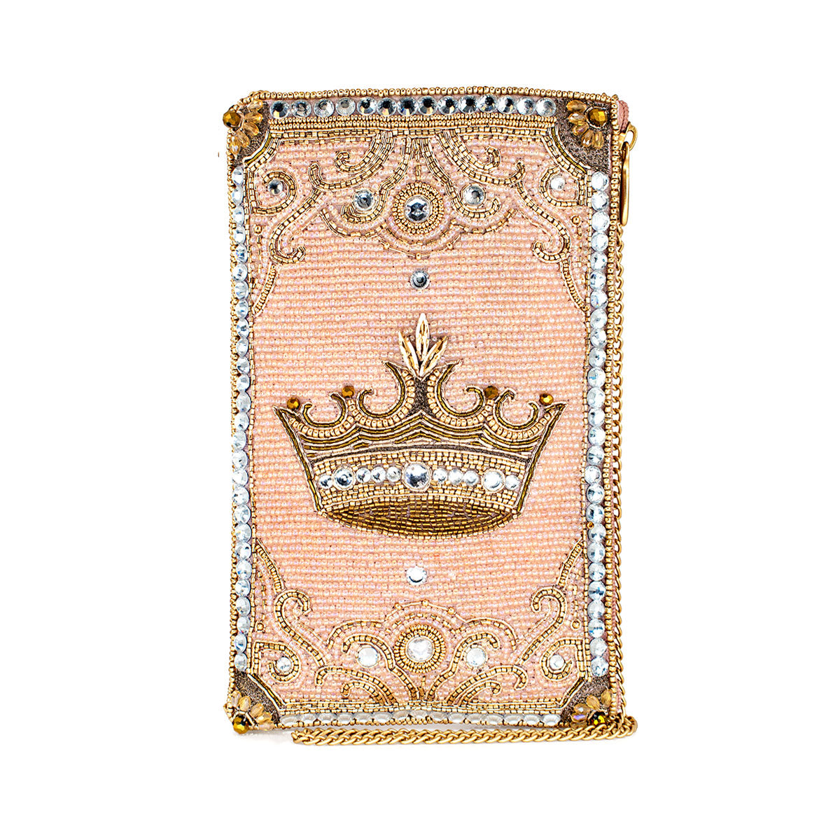 Mary Frances Crowned Jewel Crossbody Phone Bag