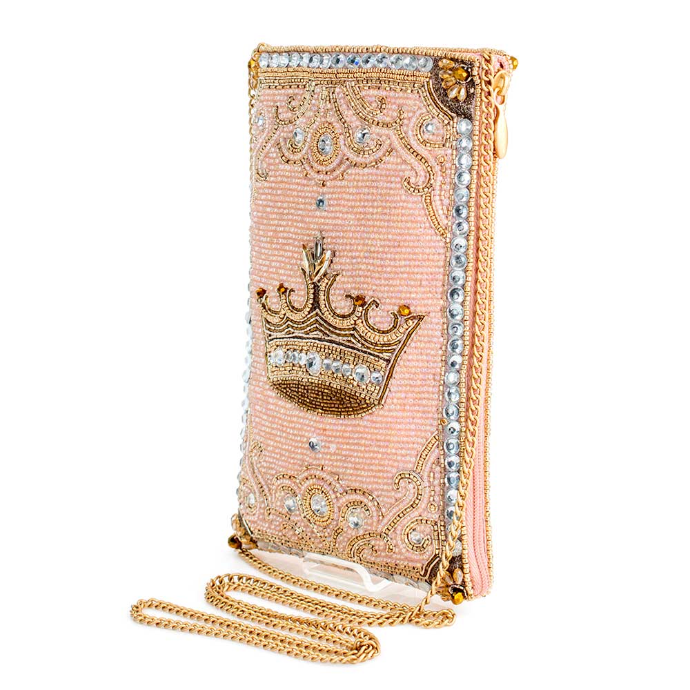 Mary Frances Crowned Jewel Crossbody Phone Bag
