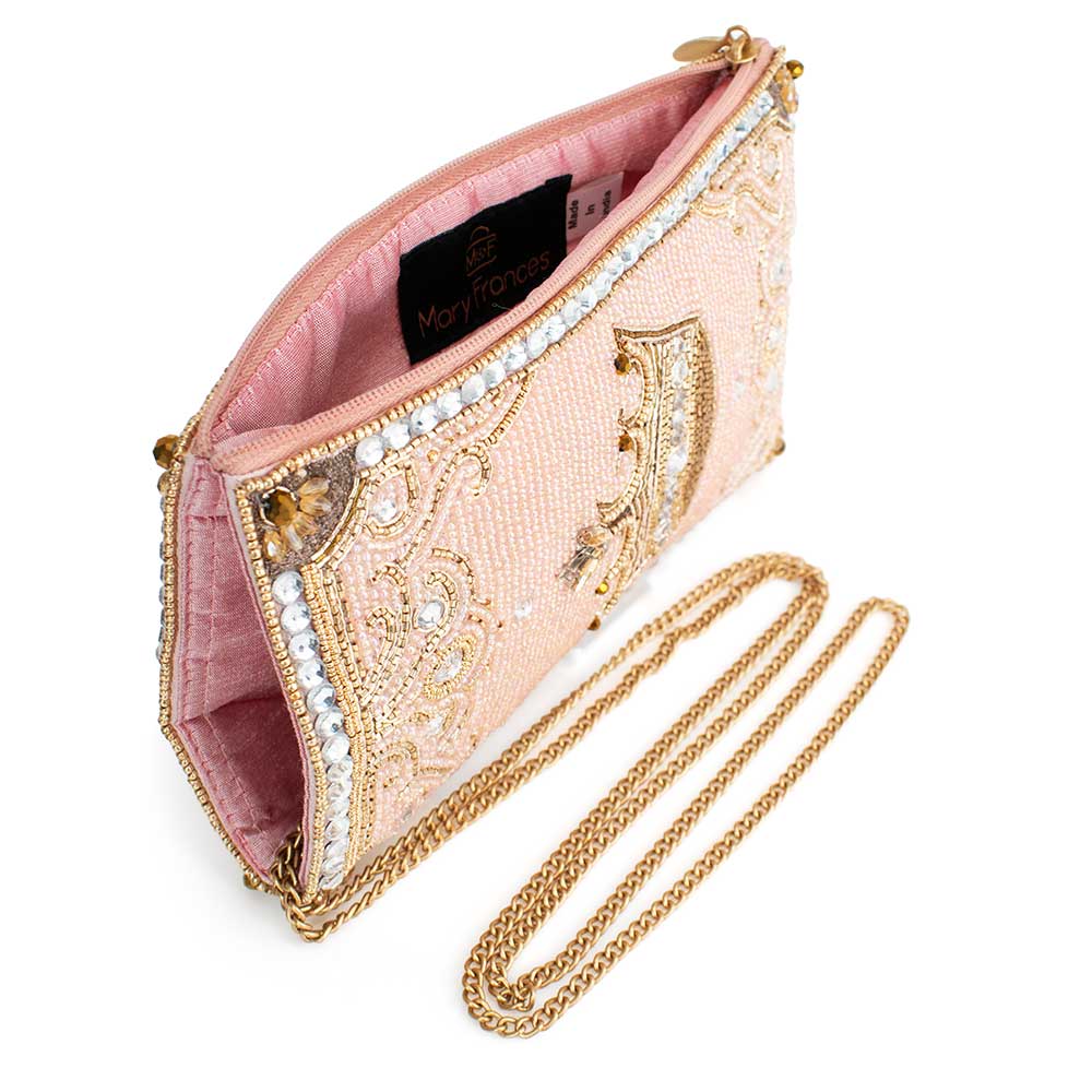 Mary Frances Crowned Jewel Crossbody Phone Bag