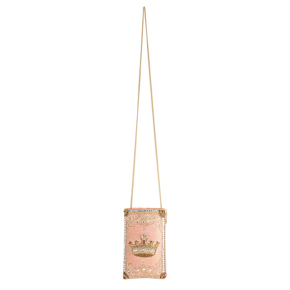 Mary Frances Crowned Jewel Crossbody Phone Bag