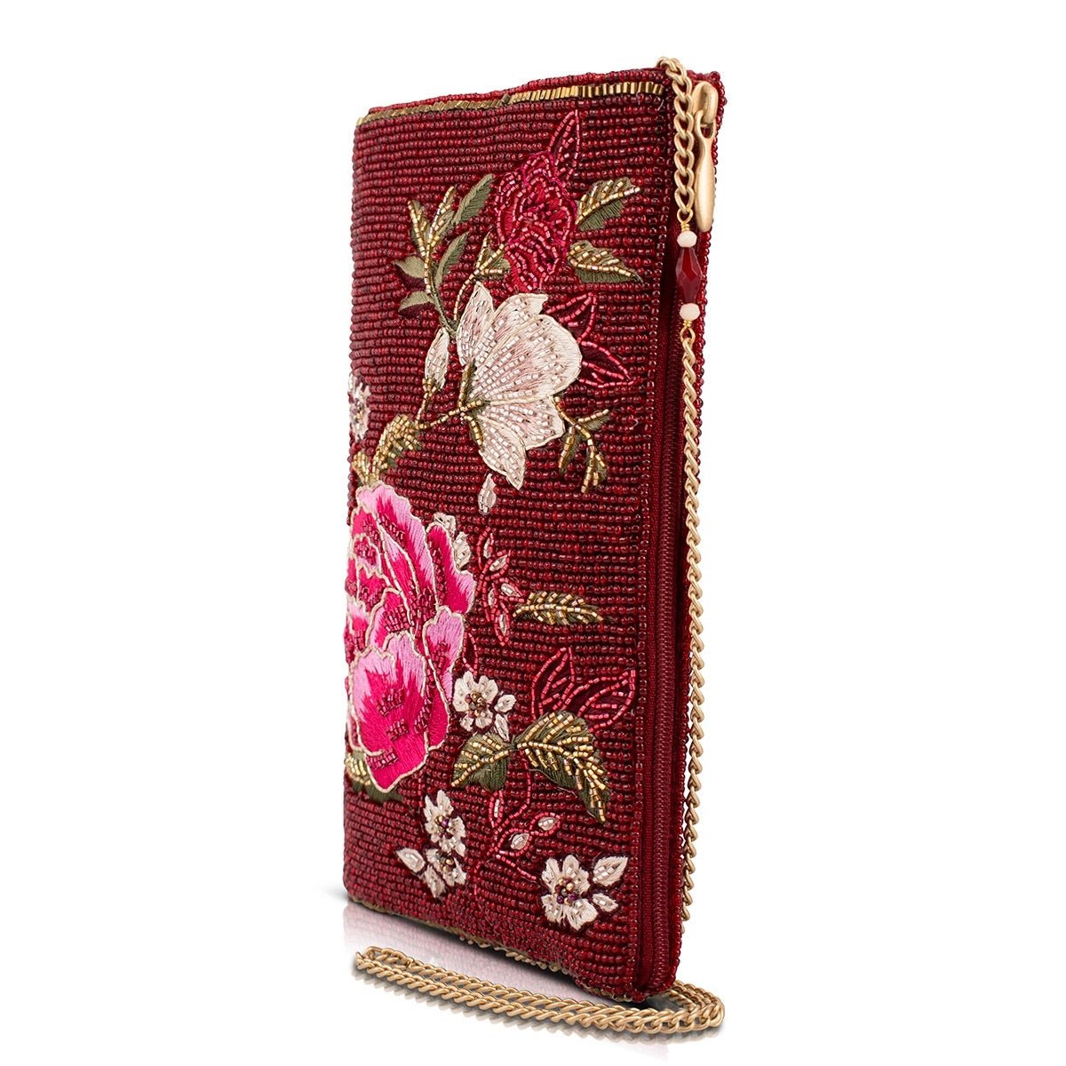 Mary Frances Eastern Bloom Crossbody Phone Bag