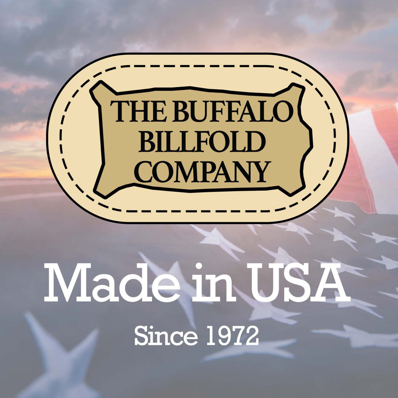 Buffalo Billfold Company Women's Dakota Slim Wallet brown leather