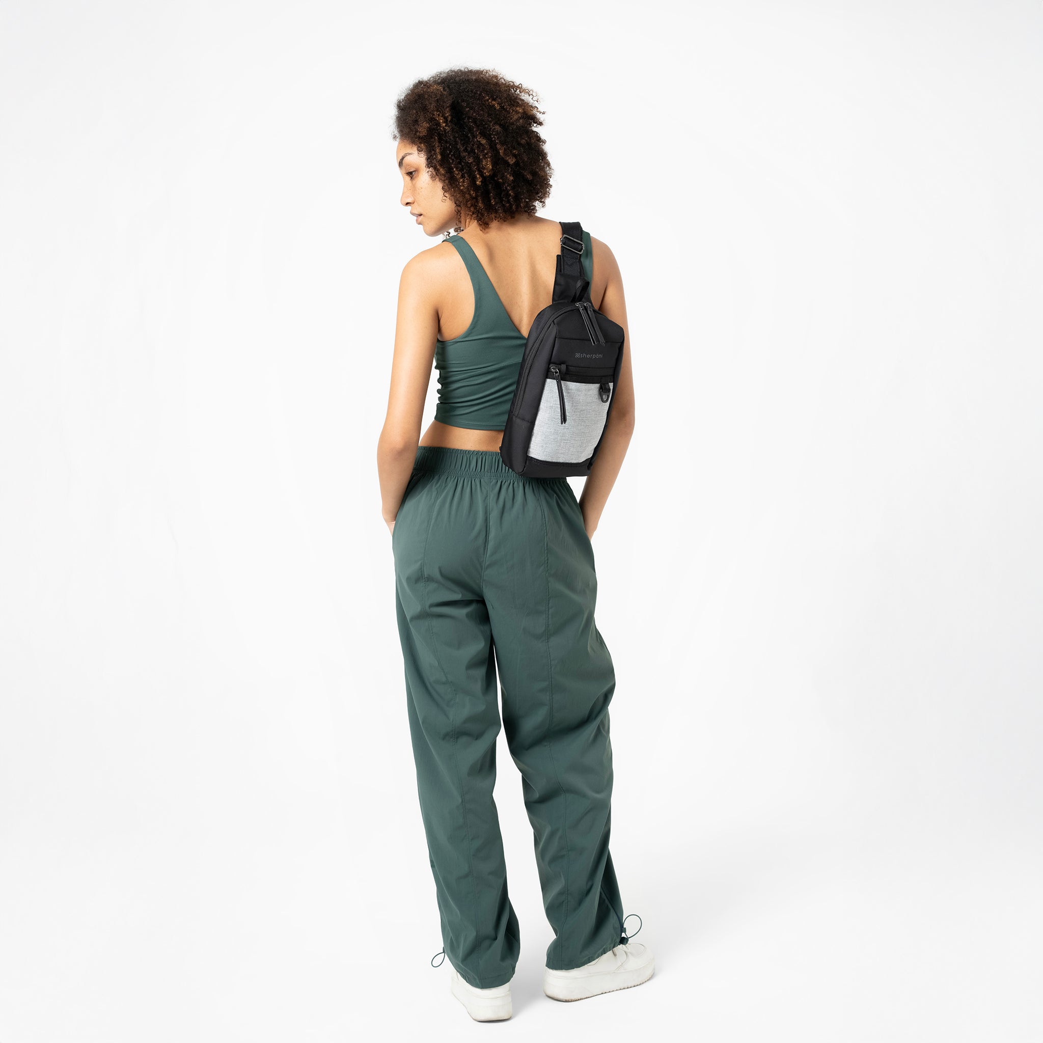 Sherpani Metro AT Convertible Travel Sling sterling