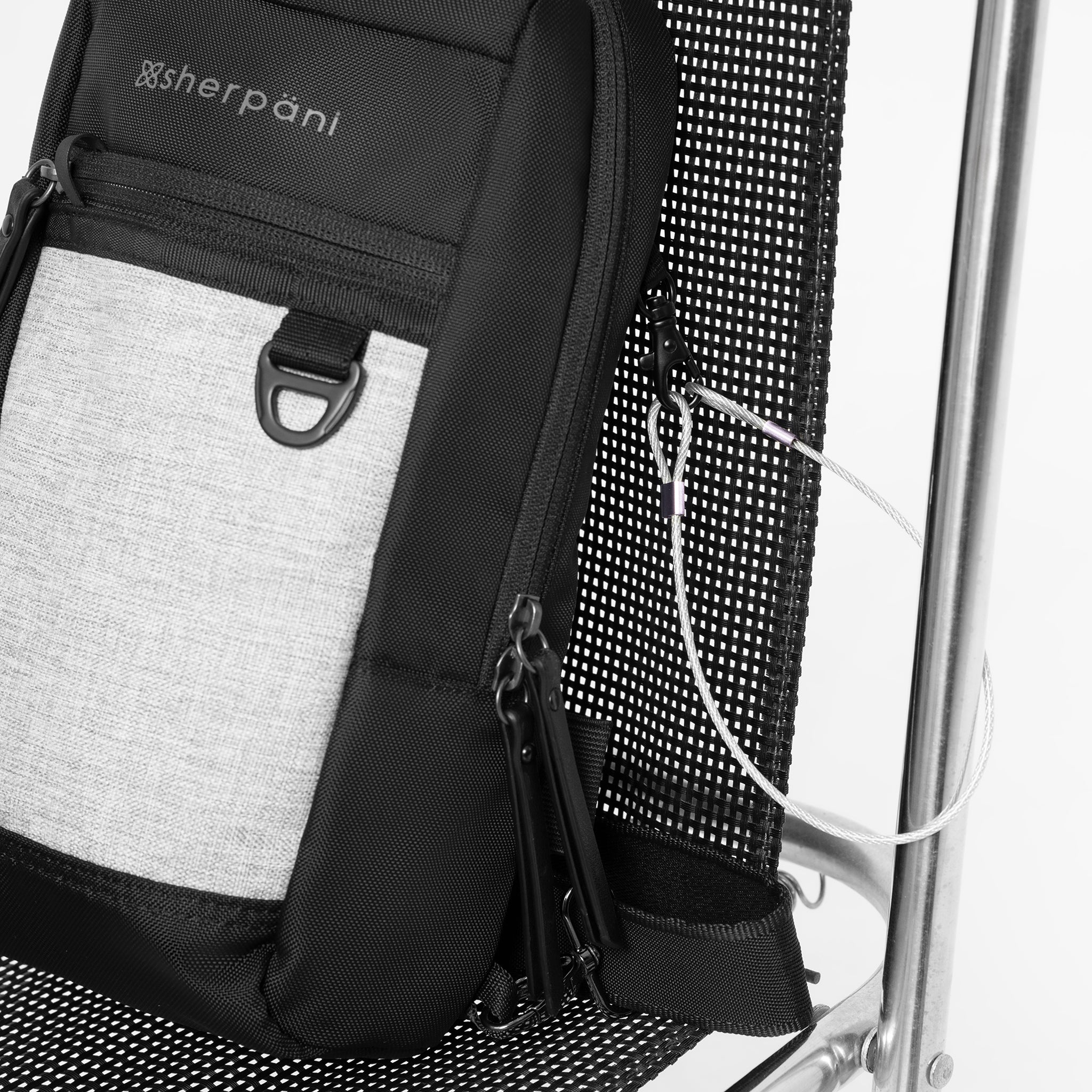 Sherpani Metro AT Convertible Travel Sling sterling