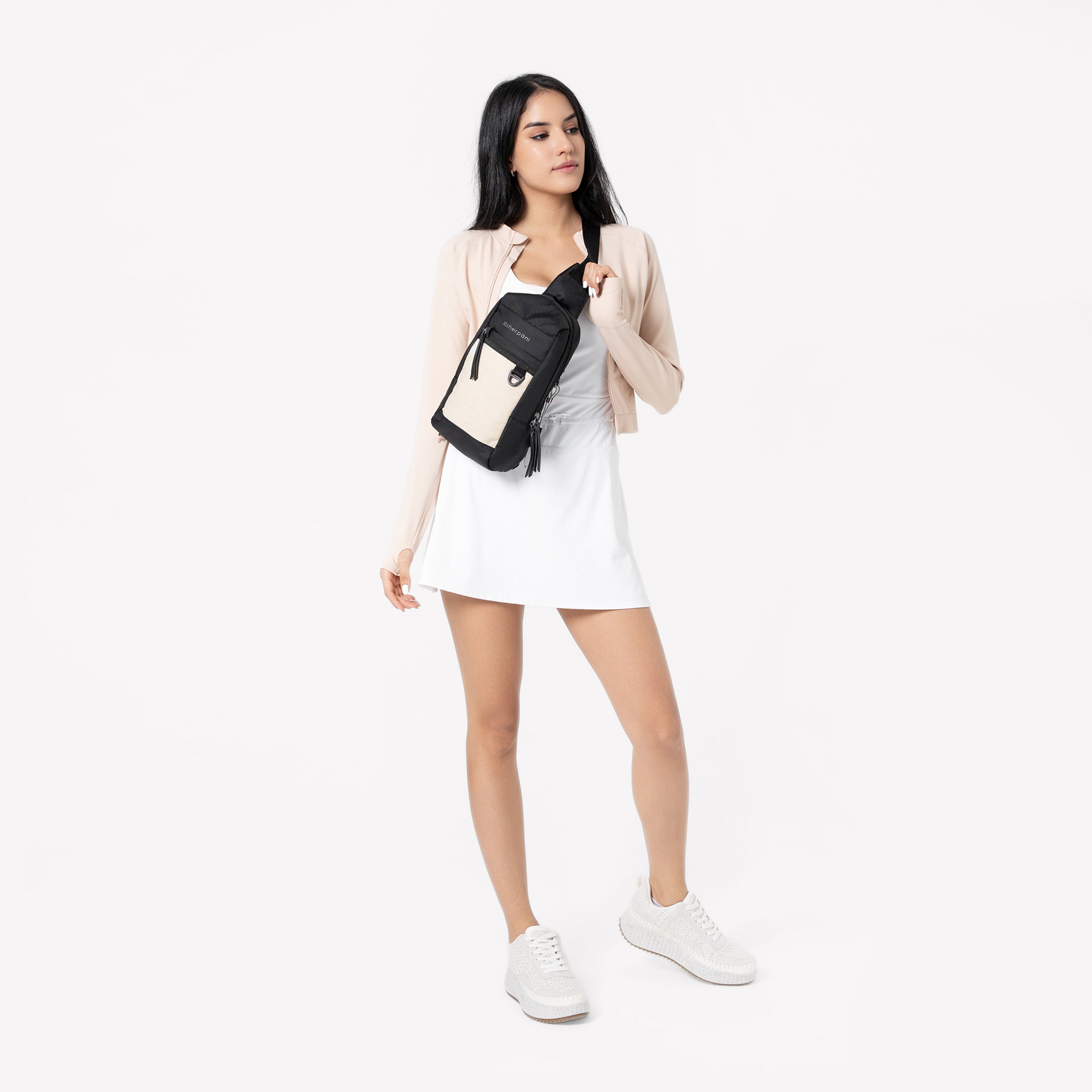 Sherpani Metro AT Convertible Travel Sling straw