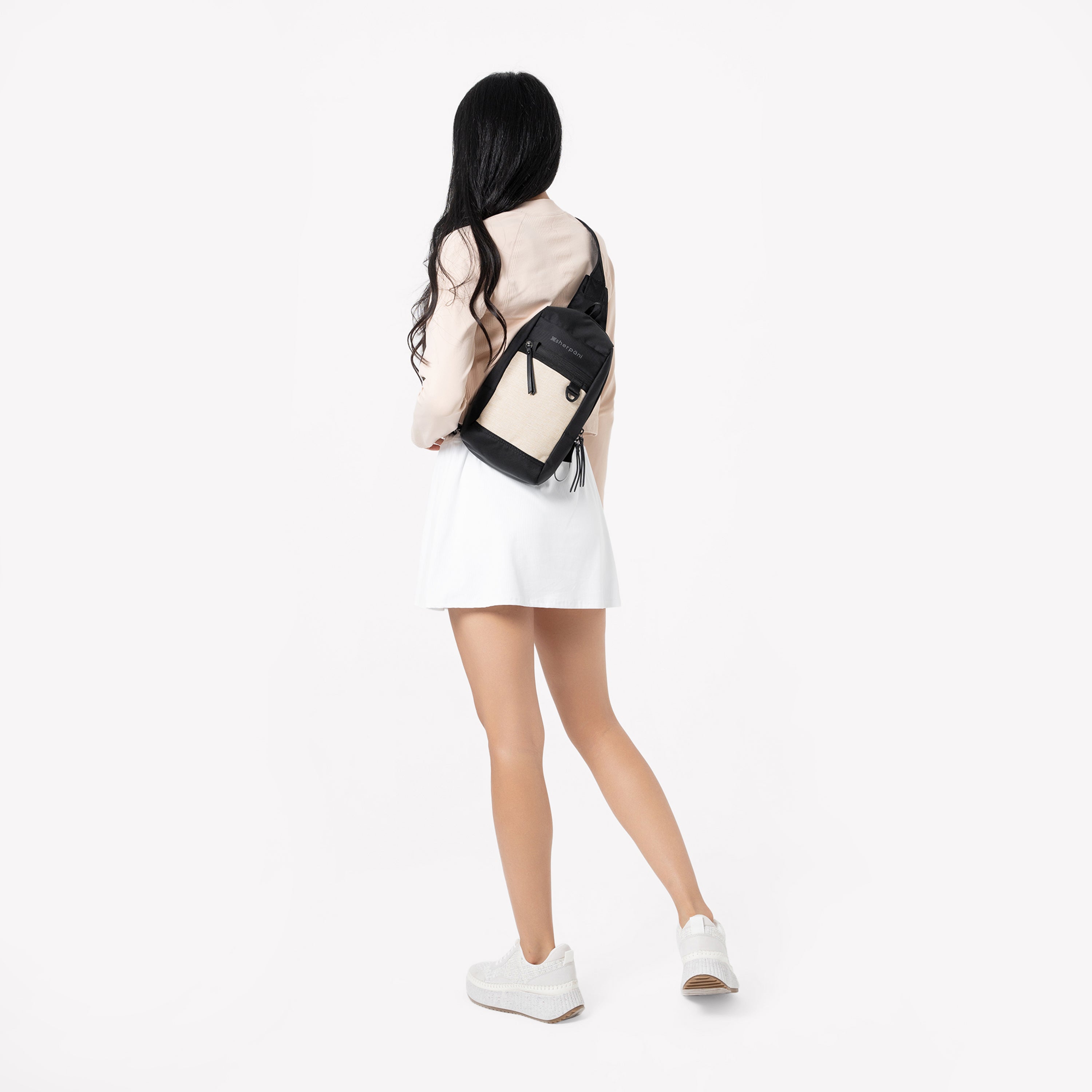 Sherpani Metro AT Convertible Travel Sling straw