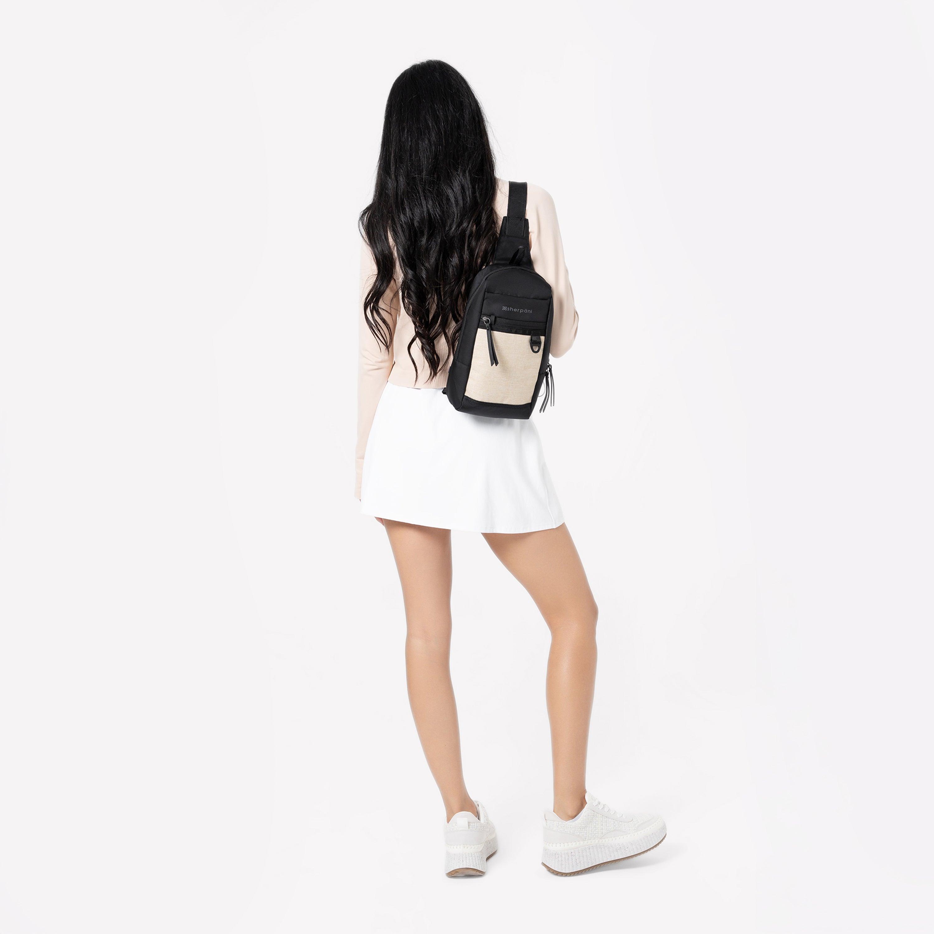 Sherpani Metro AT Convertible Travel Sling straw