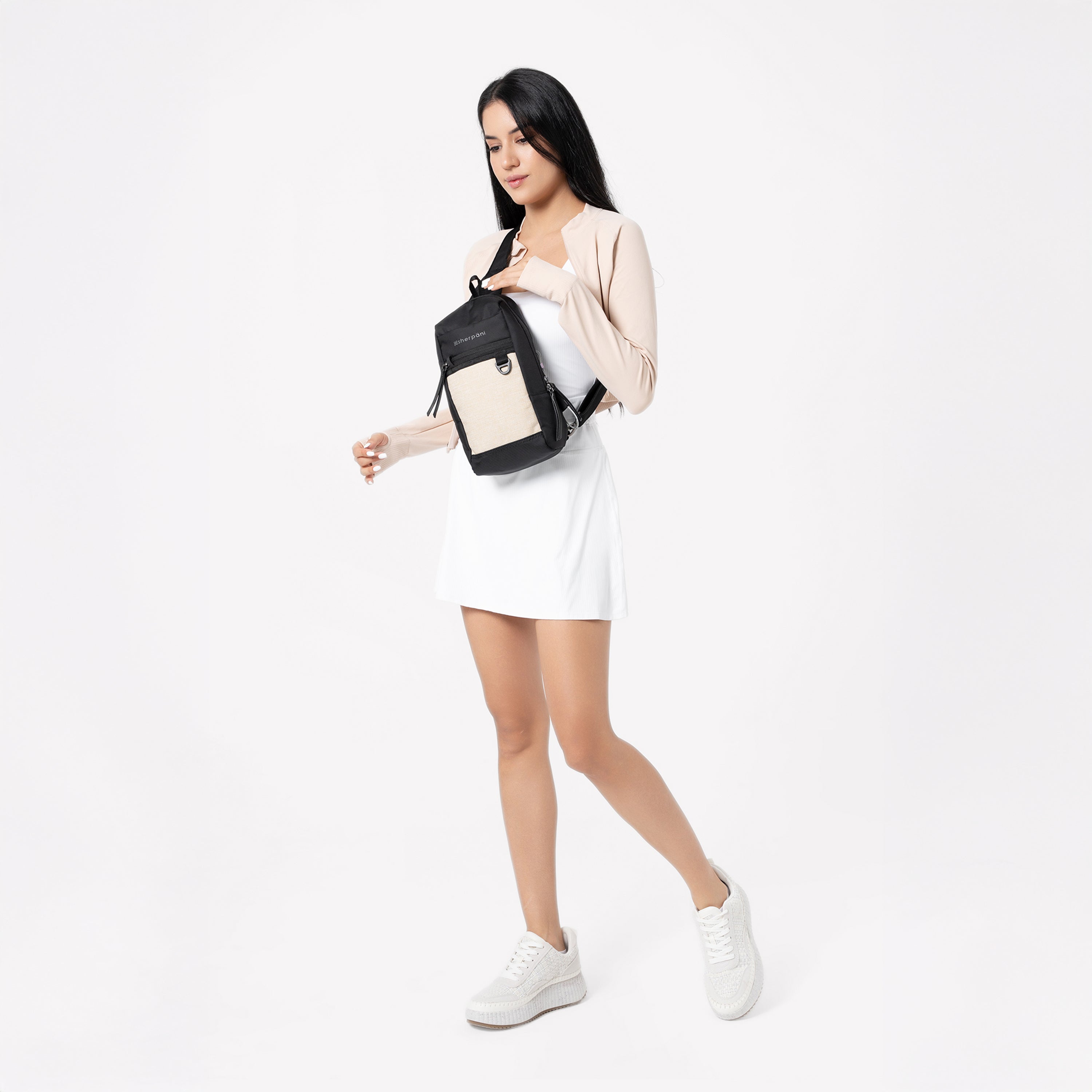 Sherpani Metro AT Convertible Travel Sling straw