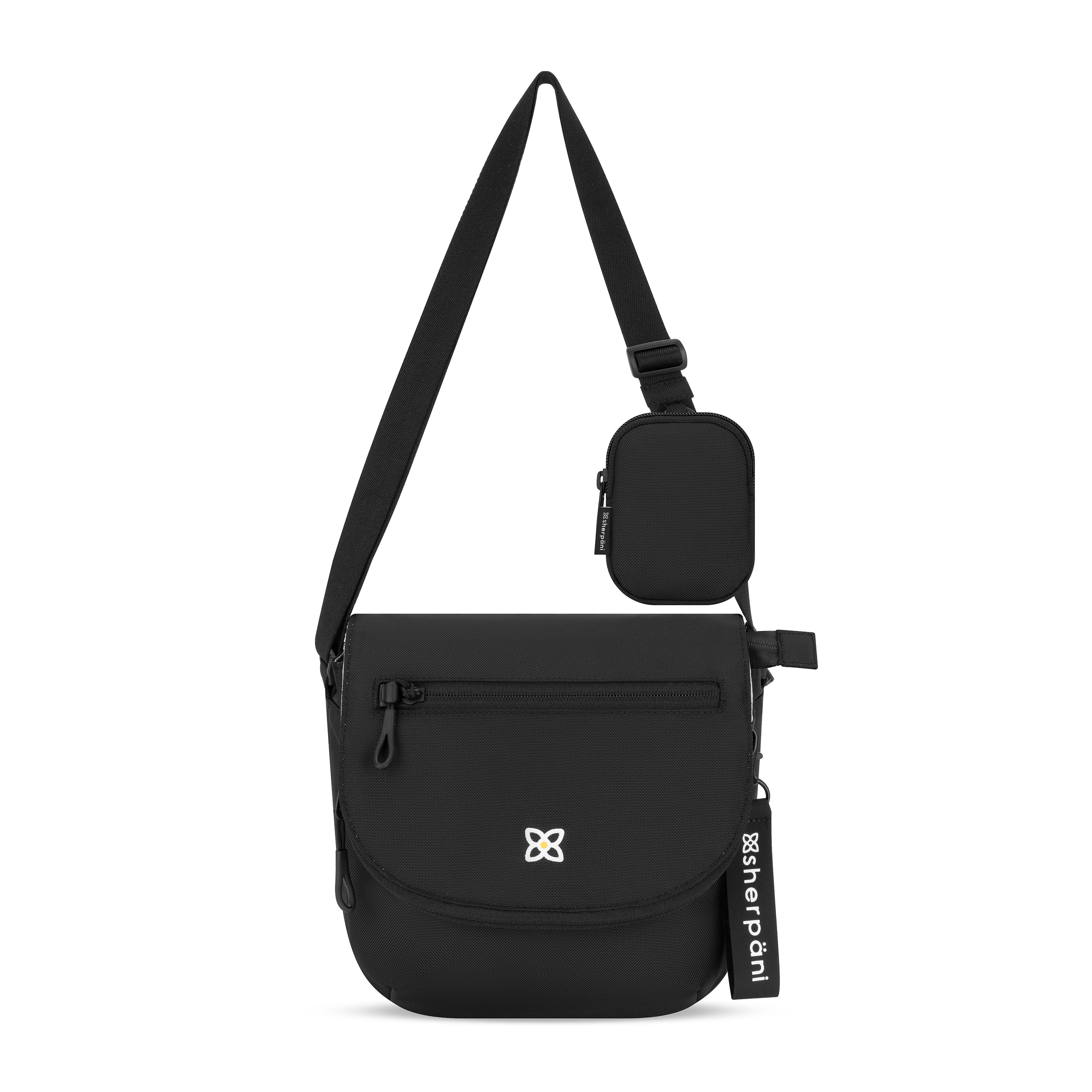 Sherpani Milli Mini Messenger Bag raven