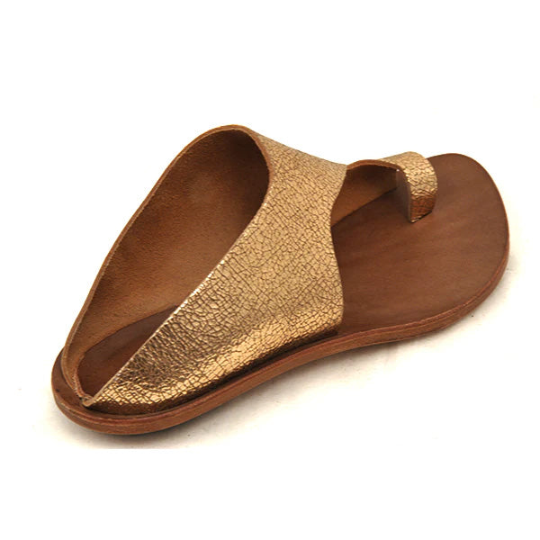 Cydwoq Women's Mud rose gold leather