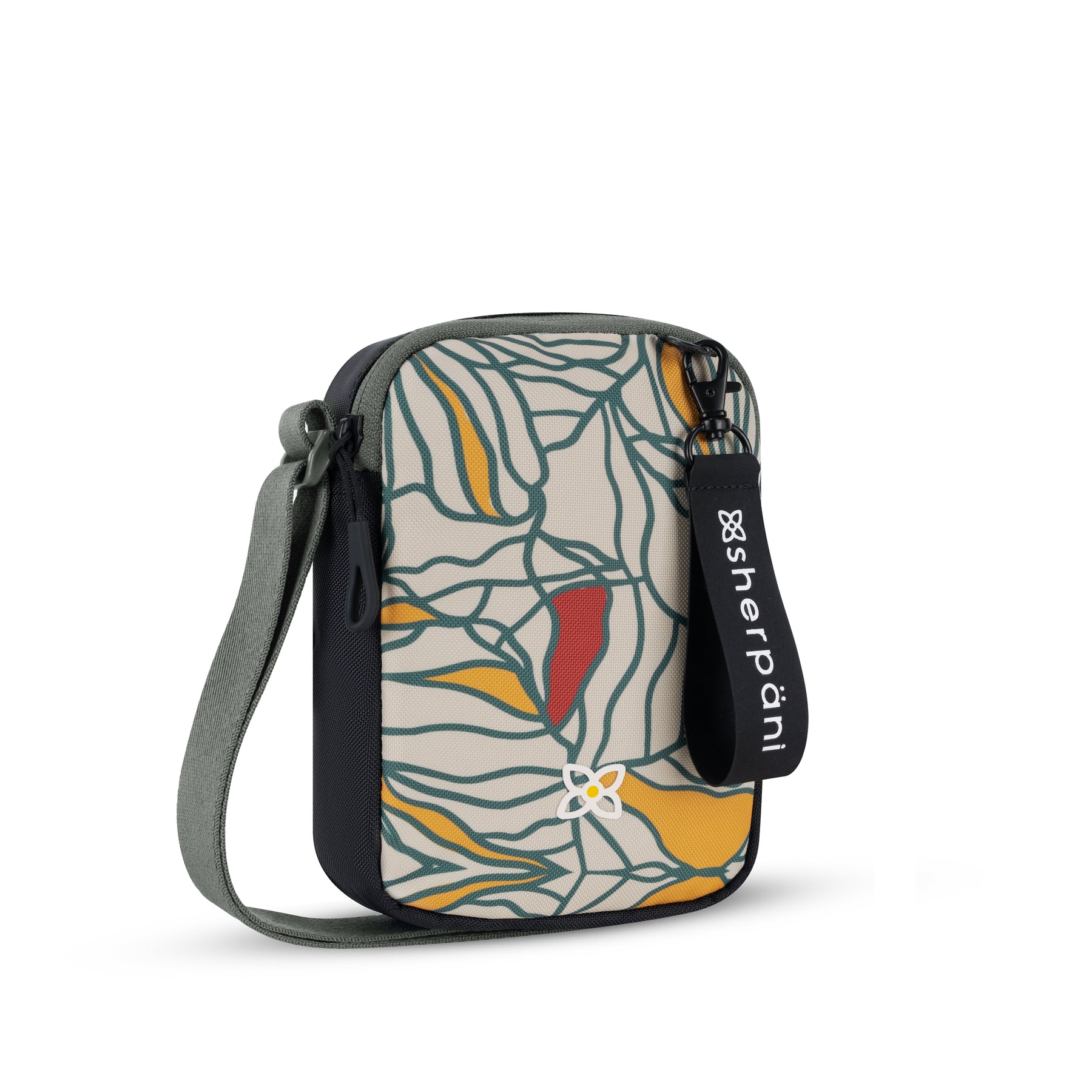 Sherpani Rogue Mini Crossbody fiori