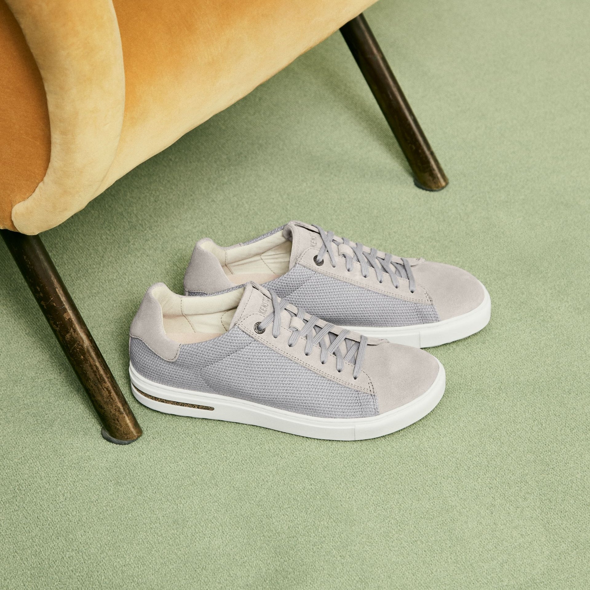 Birkenstock Bend Low whale gray canvas