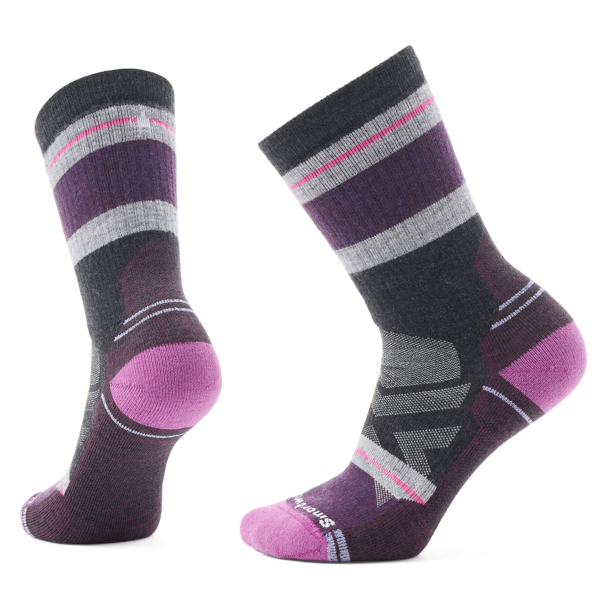 Smartwool Women's Hike Full Cushion Saturnsphere Crew charcoal