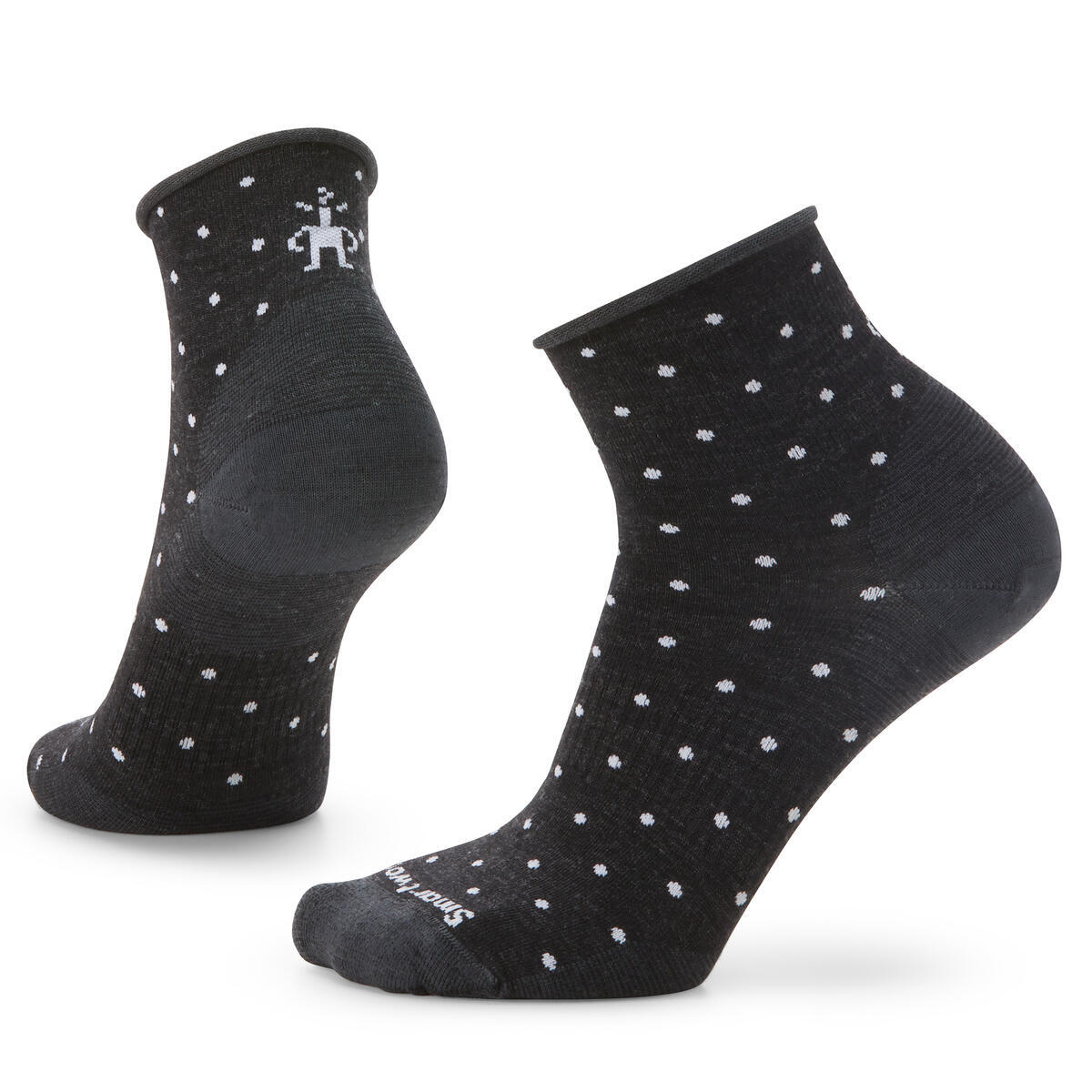 Smartwool Women's Everyday Classic Dot Ankle Socks charcoal
