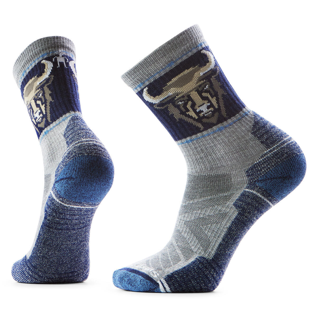 Smartwool Hike Light Cushion Bison Crew light gray