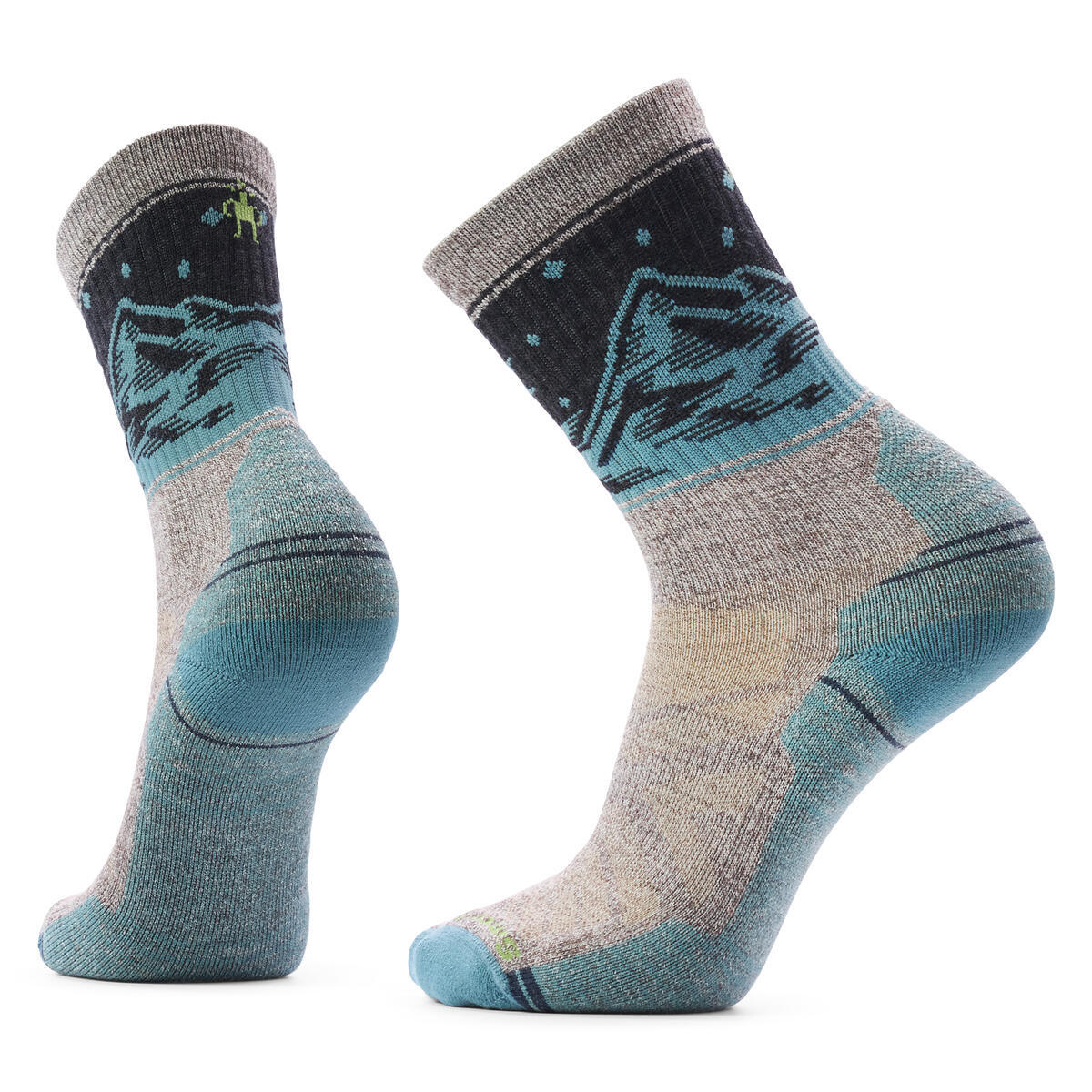 Smartwool Hike Light Cushion Valley View Crew taupe natural