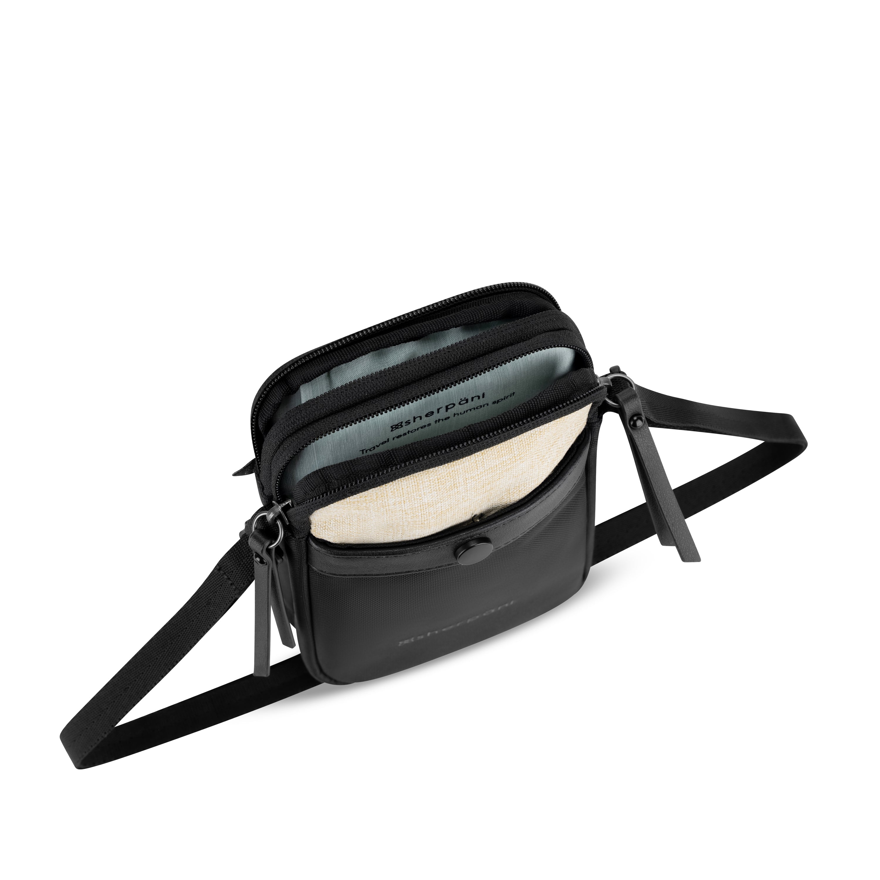 Sherpani Simplicity AT Travel Crossbody Wallet straw