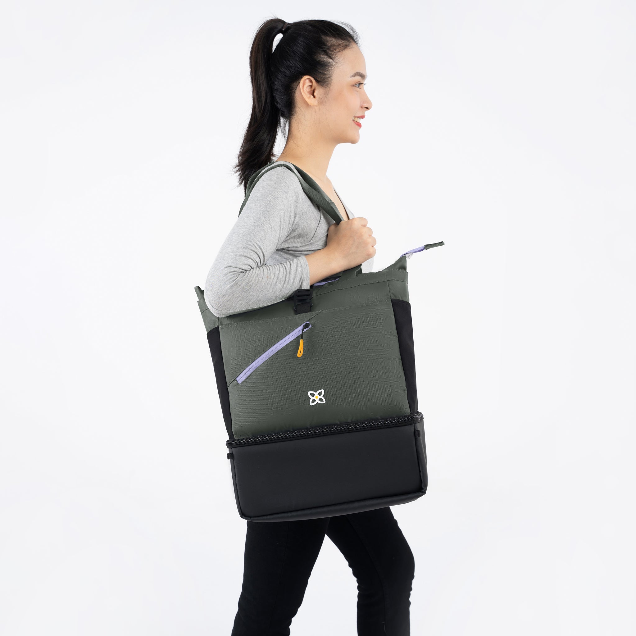 Sherpani Terra Cooler Tote/ Backpack juniper