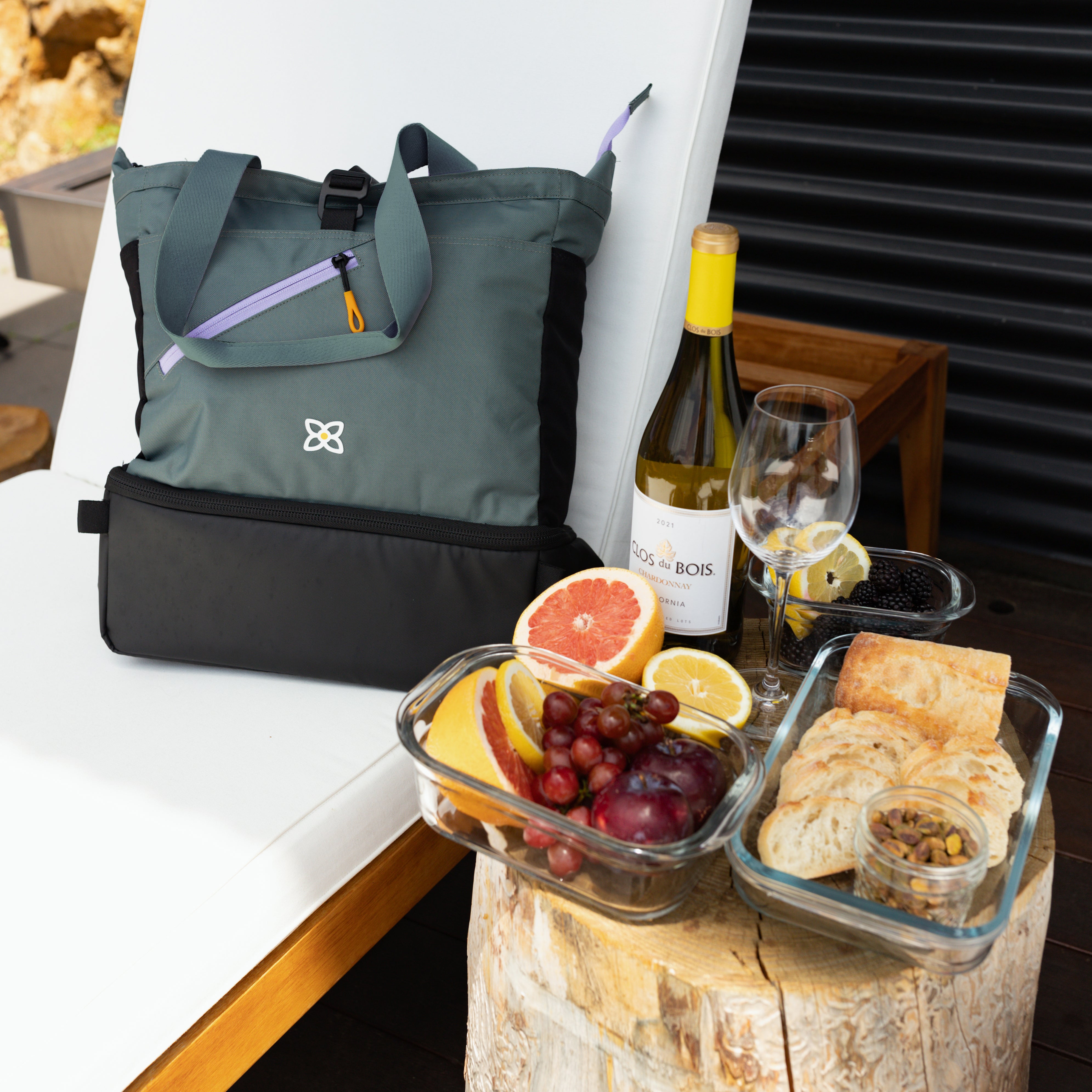 Sherpani Terra Cooler Tote/ Backpack juniper