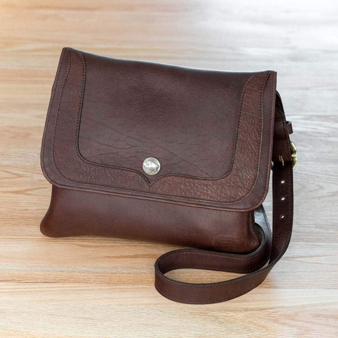 Buffalo Billfold Company Worthington Purse brown leather